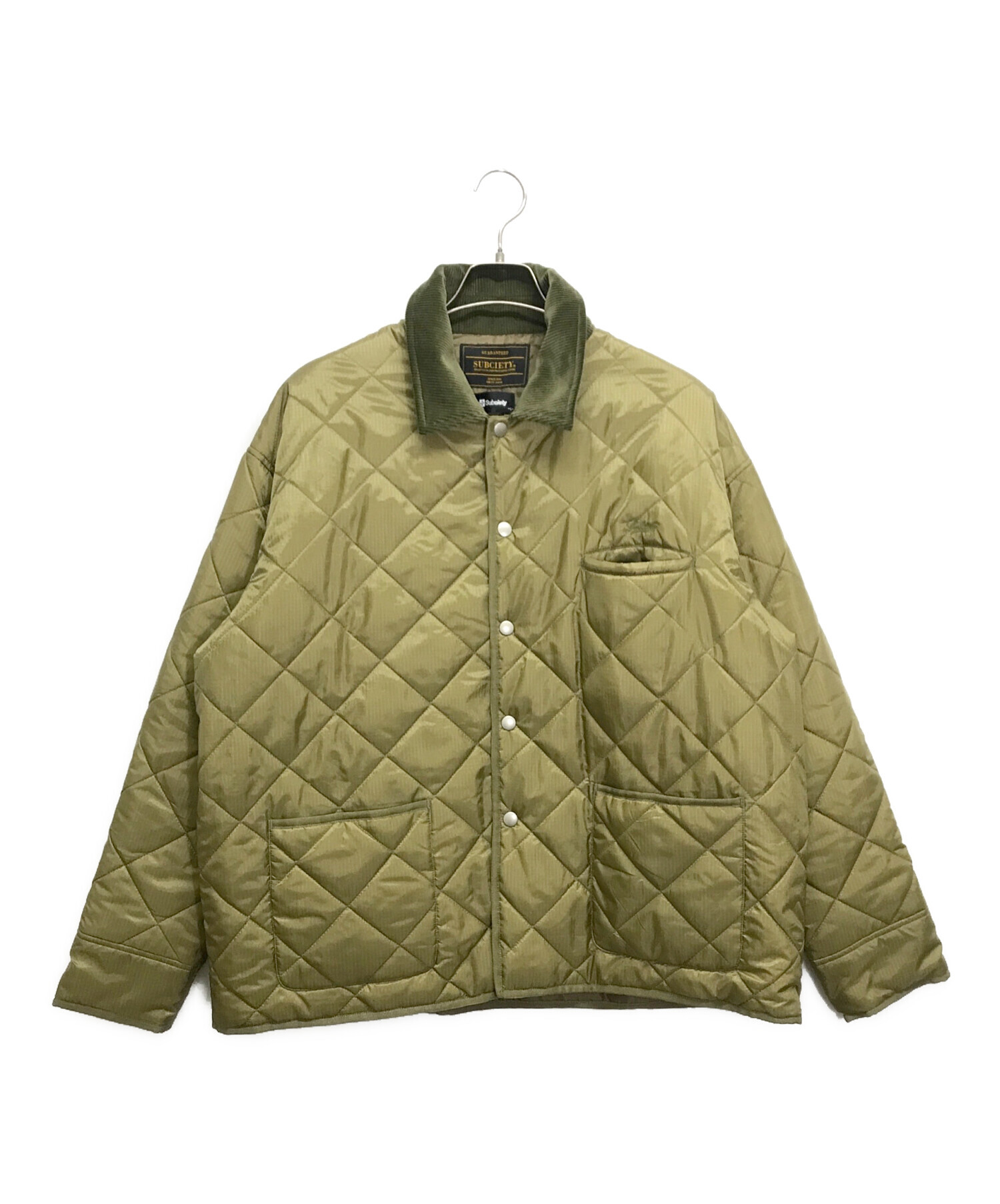 中古・古着通販】SUBCIETY (サブサエティ) キルティングジャケット 