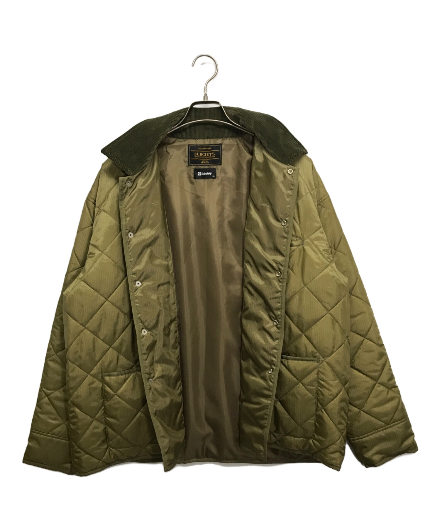 中古・古着通販】SUBCIETY (サブサエティ) キルティングジャケット 