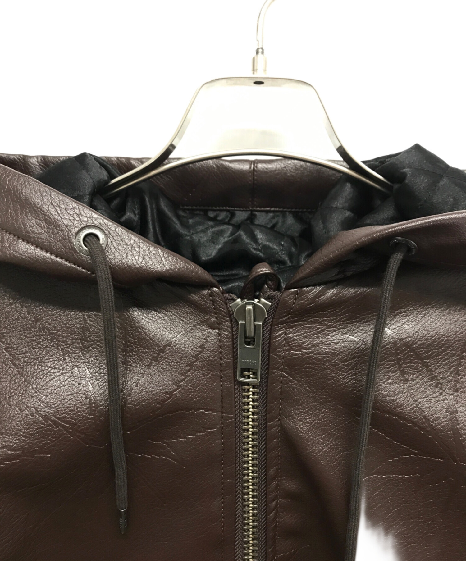 中古・古着通販】HUF (ハフ) PLANTLIFE HOODED ZIP JACKET ブラウン