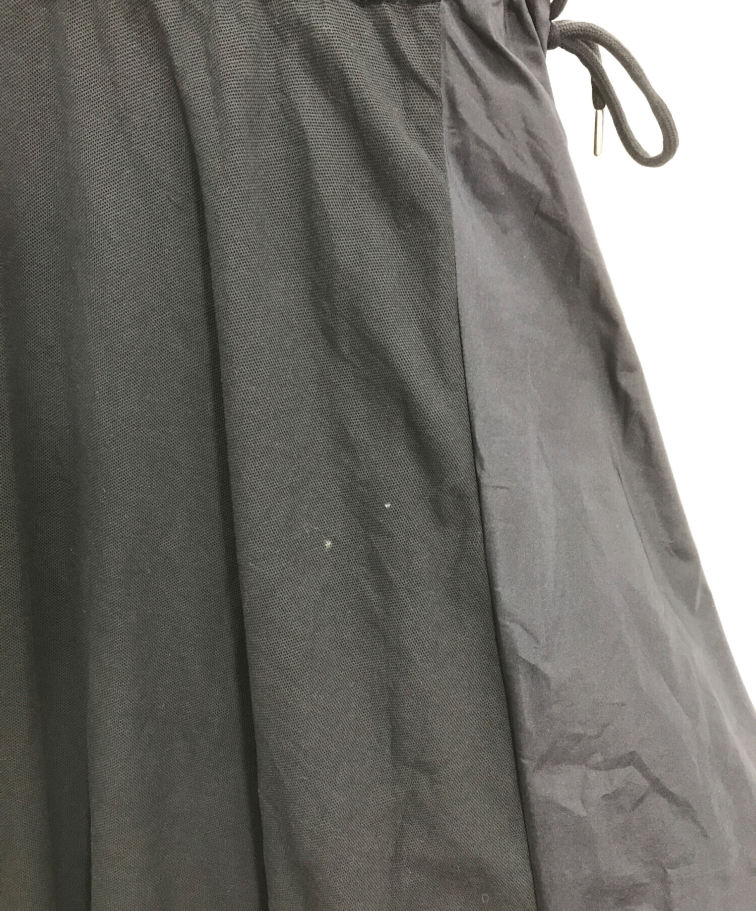 中古・古着通販】MONCLER (モンクレール) 異素材切替半袖ワンピース