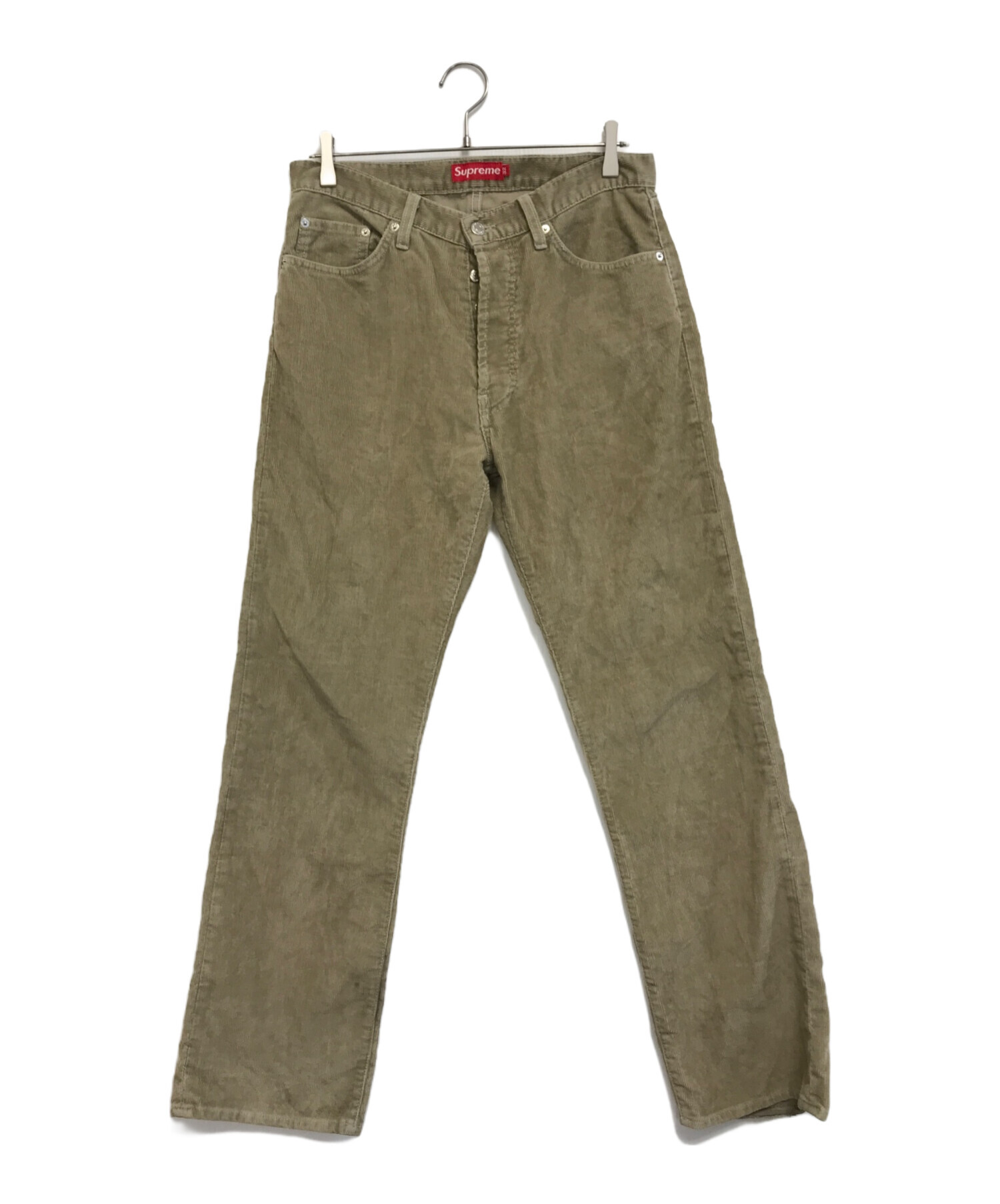 中古・古着通販】Supreme (シュプリーム) コーデュロイパンツ ベージュ 