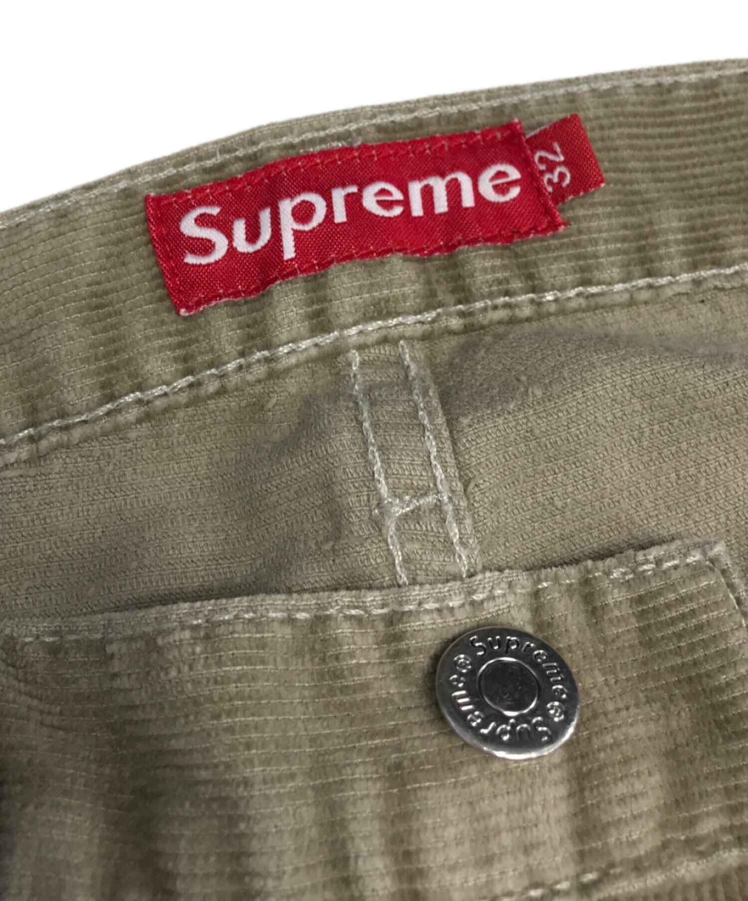 中古・古着通販】Supreme (シュプリーム) コーデュロイパンツ ベージュ