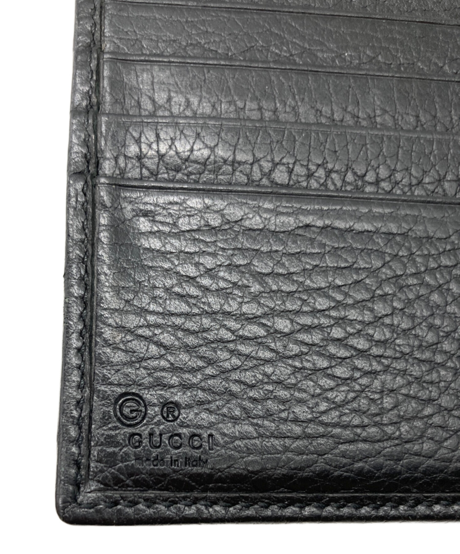 中古・古着通販】GUCCI (グッチ) 財布 ブラック｜ブランド・古着通販