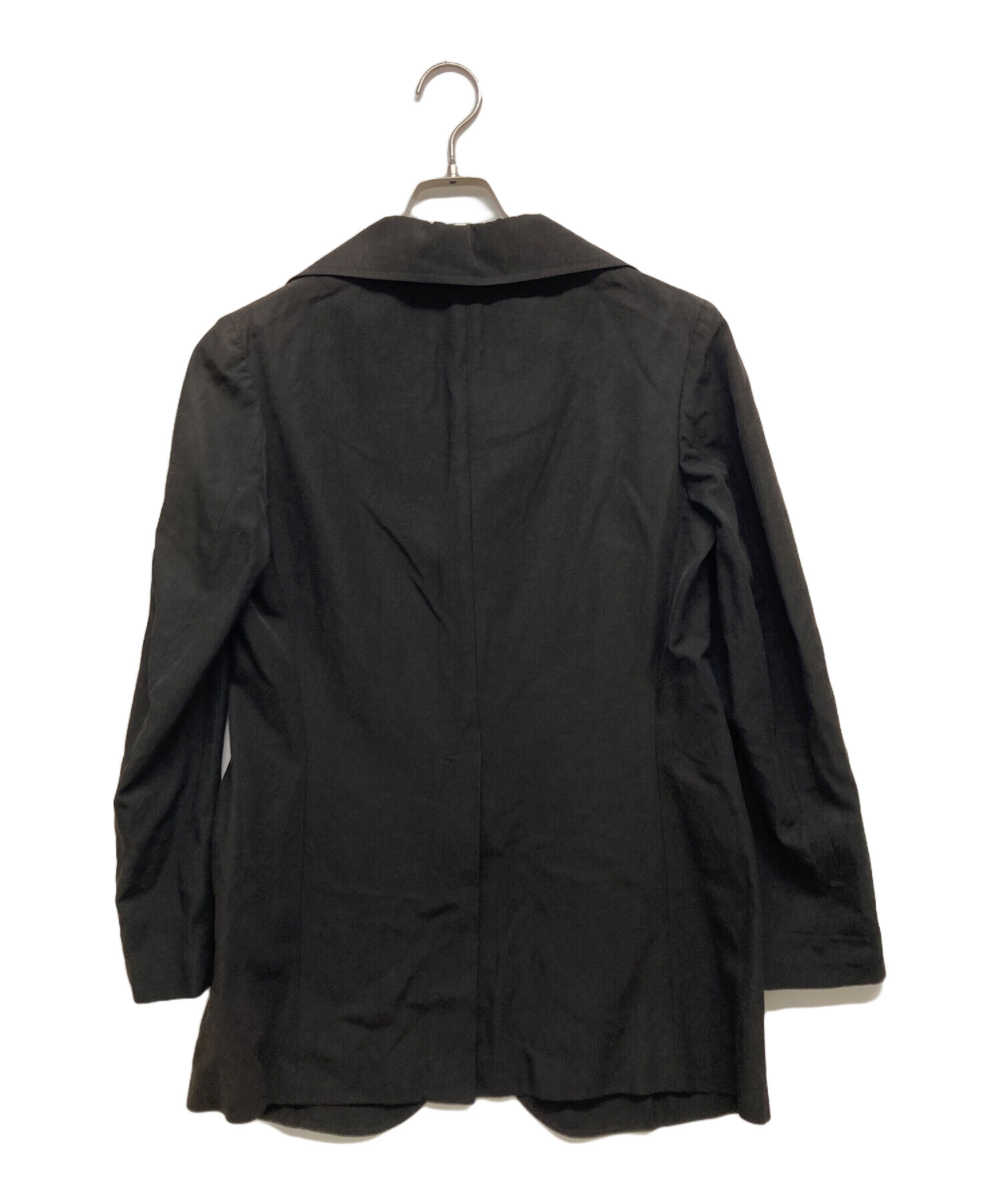 中古・古着通販】Y's (ワイズ) ジャケット ブラック サイズ:2