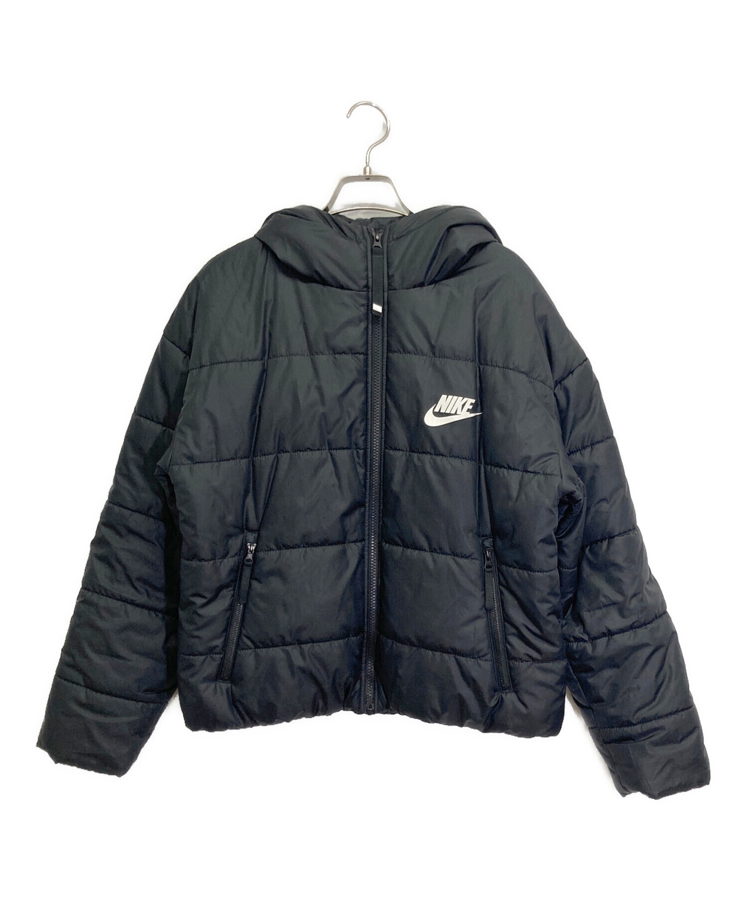 中古・古着通販】NIKE (ナイキ) 中綿ジャケット ブラック サイズ:M 