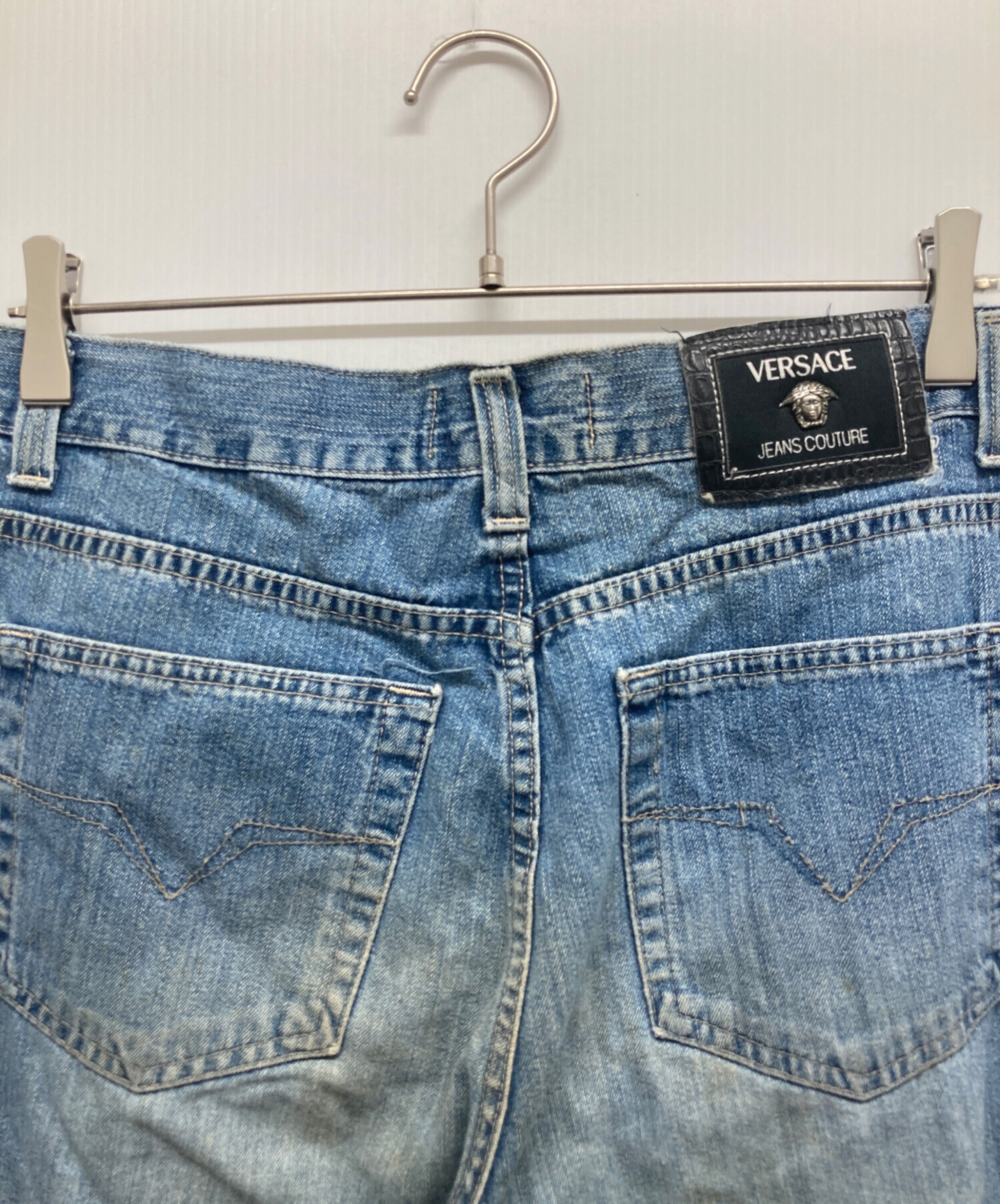 中古・古着通販】VERSACE (ヴェルサーチェ) デニムパンツ インディゴ
