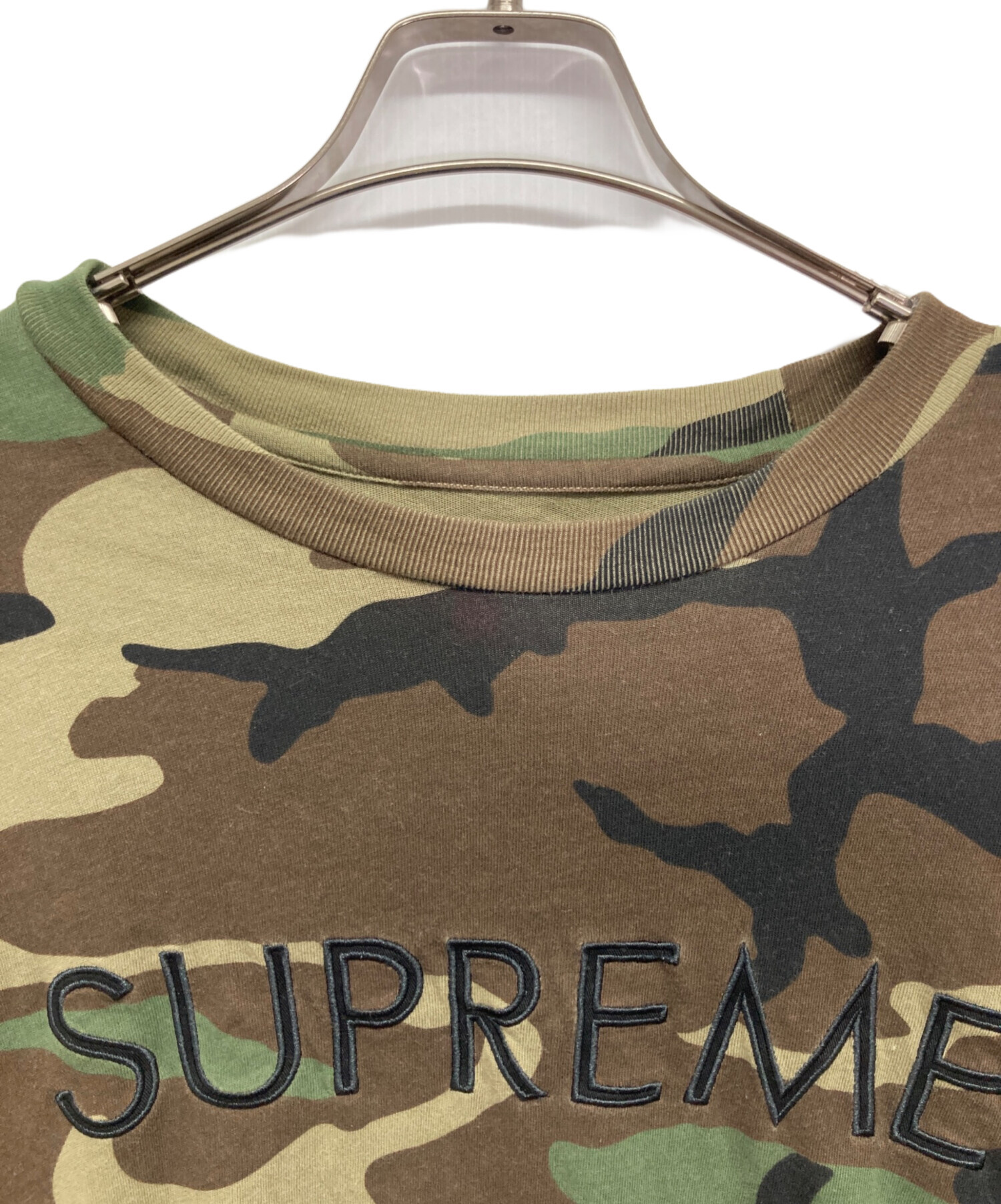 中古・古着通販】Supreme (シュプリーム) カモフロントロゴTシャツ