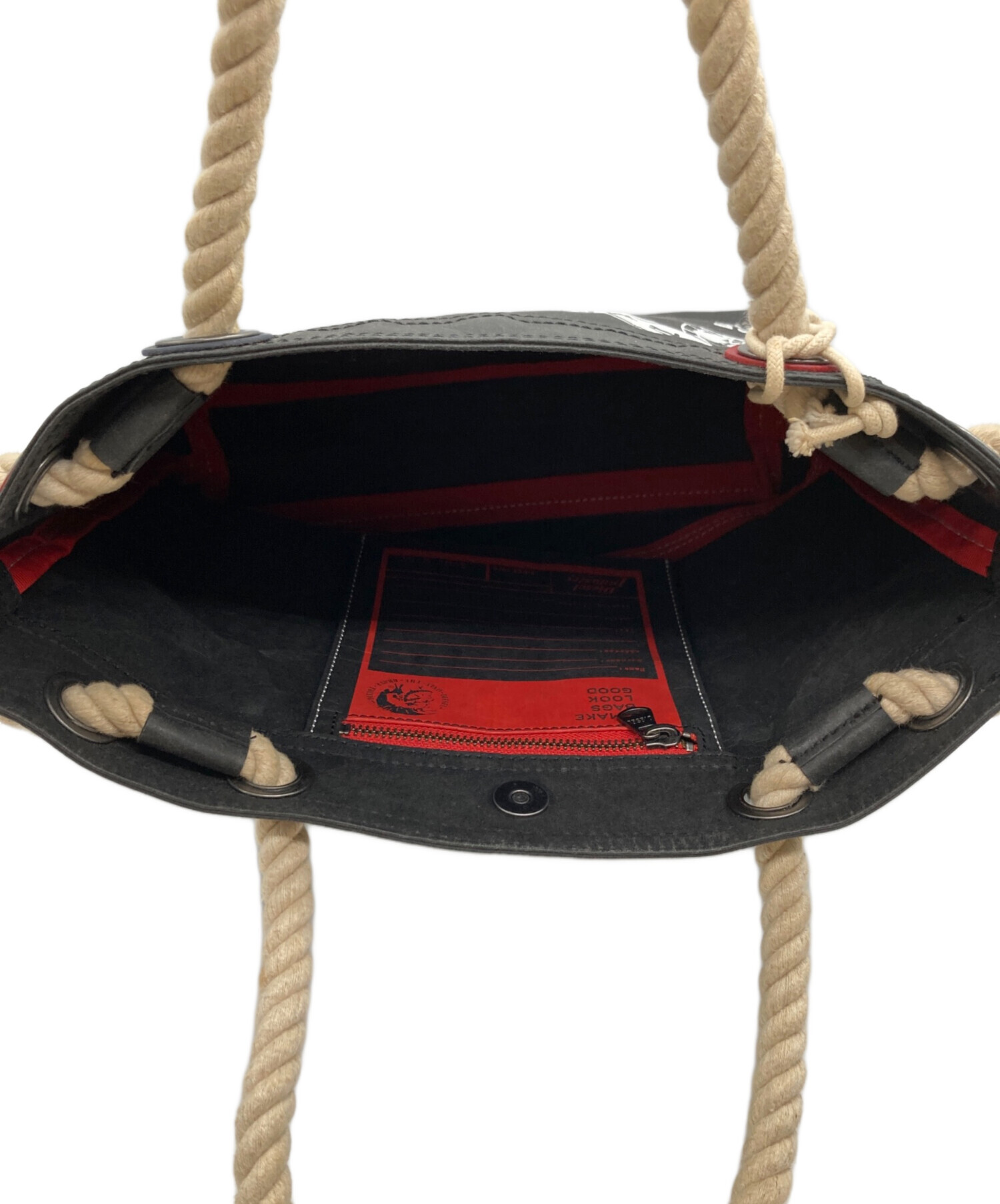 中古・古着通販】DIESEL (ディーゼル) ペーパークラフトトート