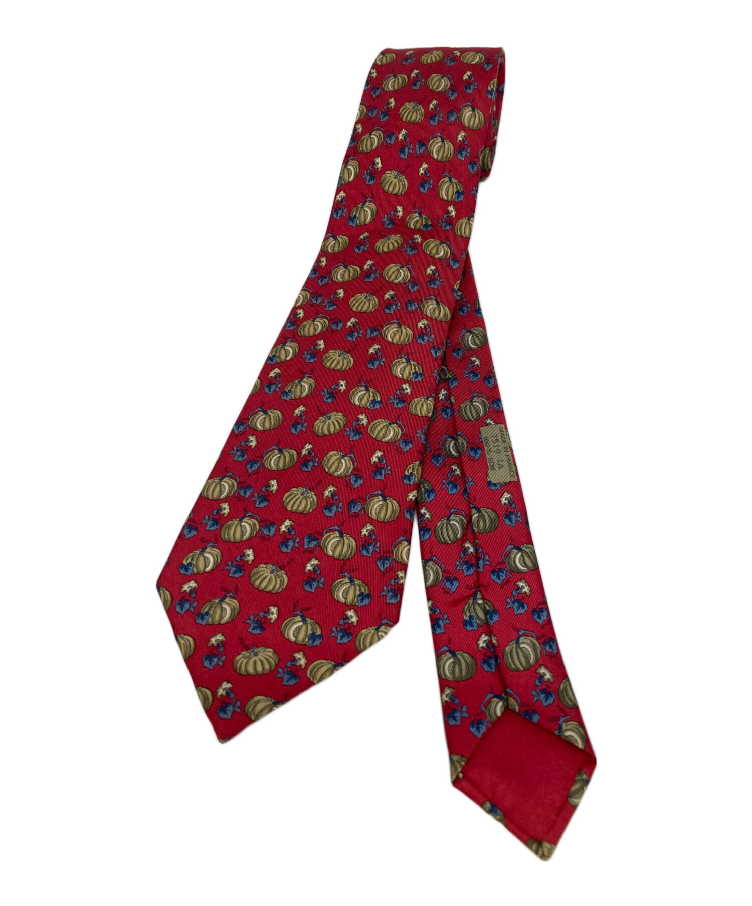 エルメス　HERMES ネクタイ　未使用品　現行品　　 赤　レッド 新品】 HERMES エルメス ネクタイ レッド 中古・古着通販】HERMES