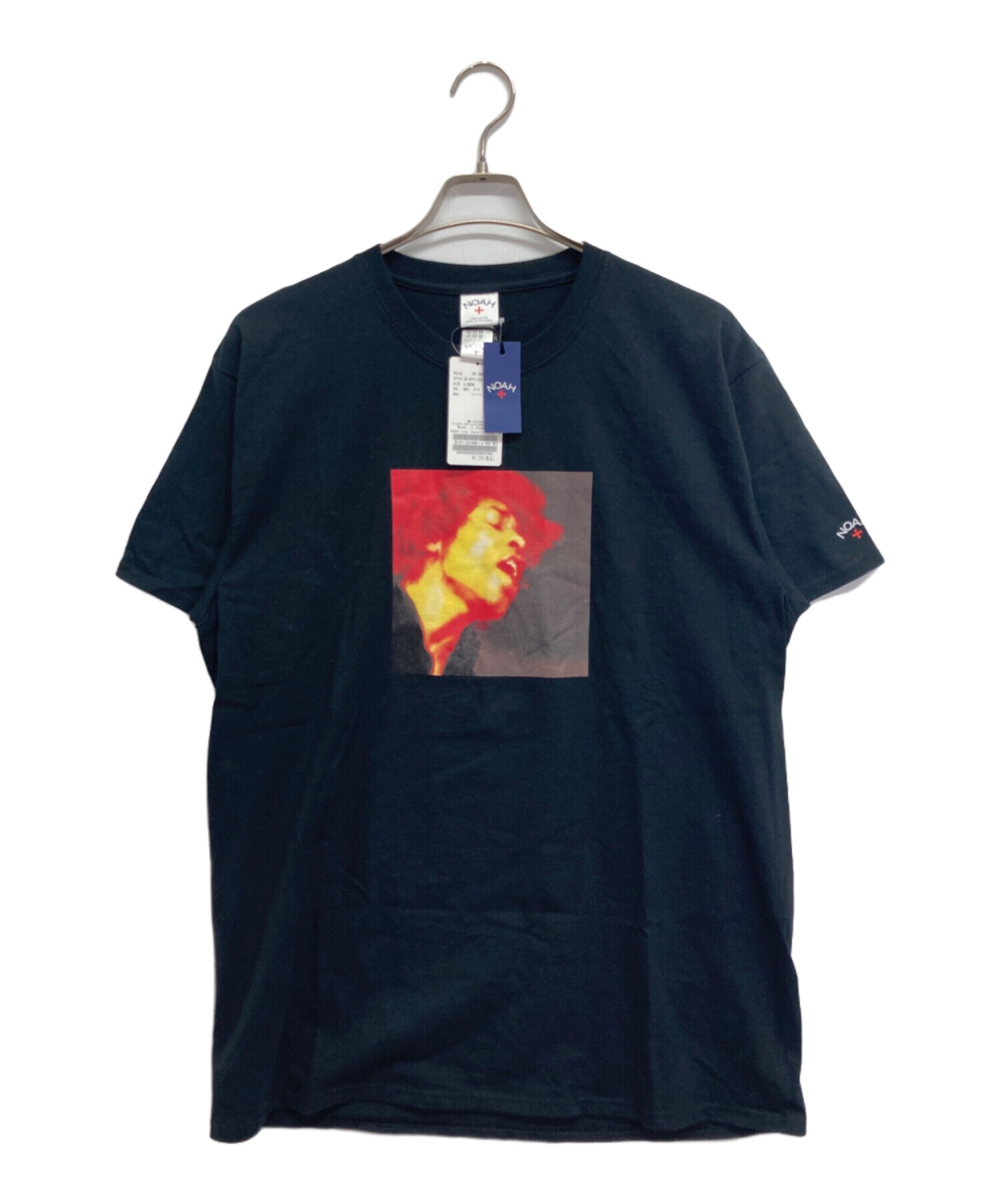 中古・古着通販】Noah (ノア) プリントTシャツ ブラック サイズ:L 