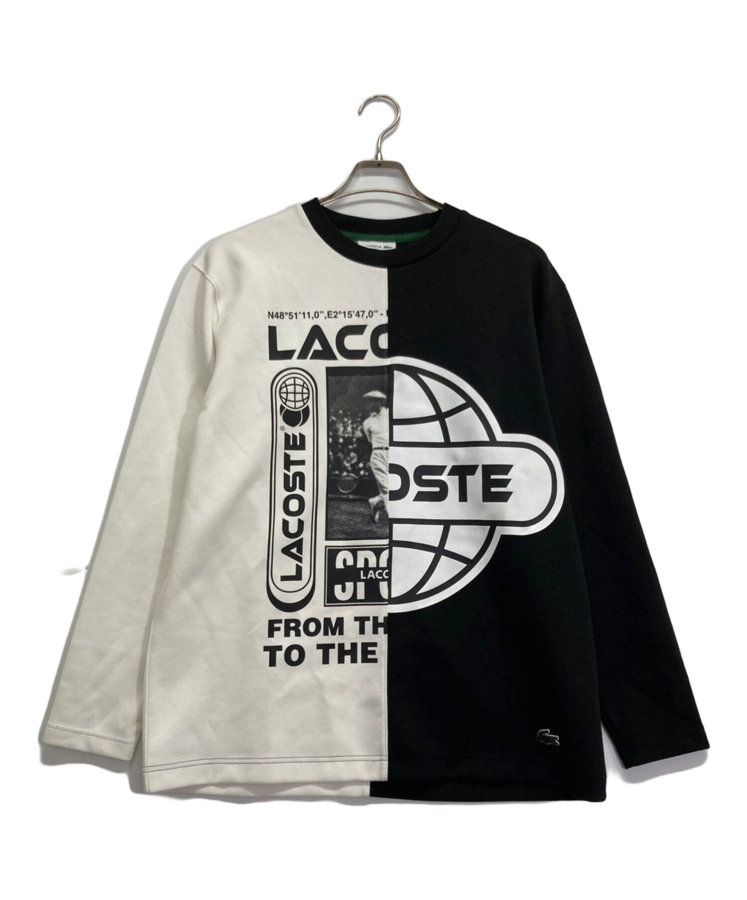 中古・古着通販】LACOSTE (ラコステ) アシンメトリースウェット 