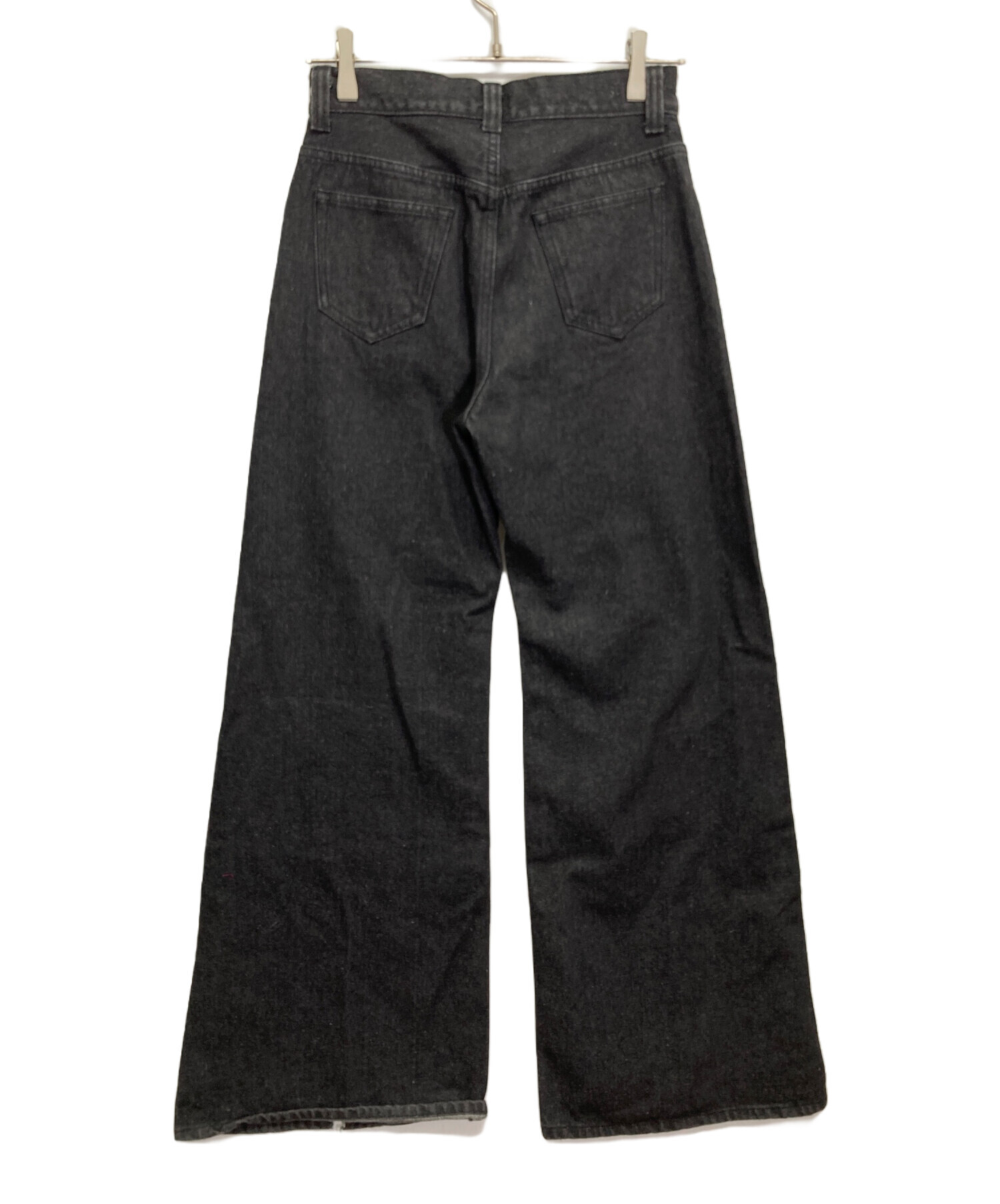 中古・古着通販】PAMEO POSE (パメオポーズ) 花刺繍デニムワイドパンツ