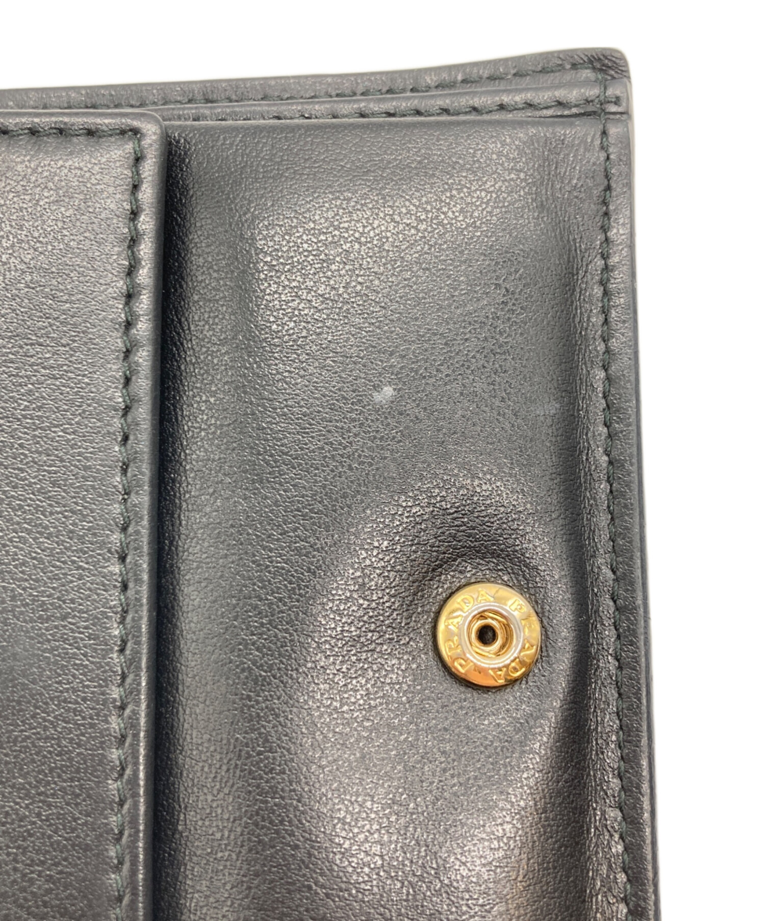 レア美品✨プラダ◇RFIDマルチカラー二つ折り長財布　ゴールド金具ペールピンク 中古・古着通販】PRADA (プラダ) 2つ折り財布 マルチカラー｜ブランド