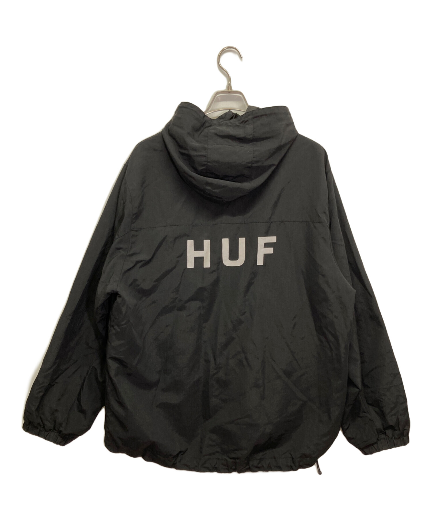 中古・古着通販】HUF (ハフ) ESSENTIALS ZIP STANDARD SHELL JACKET