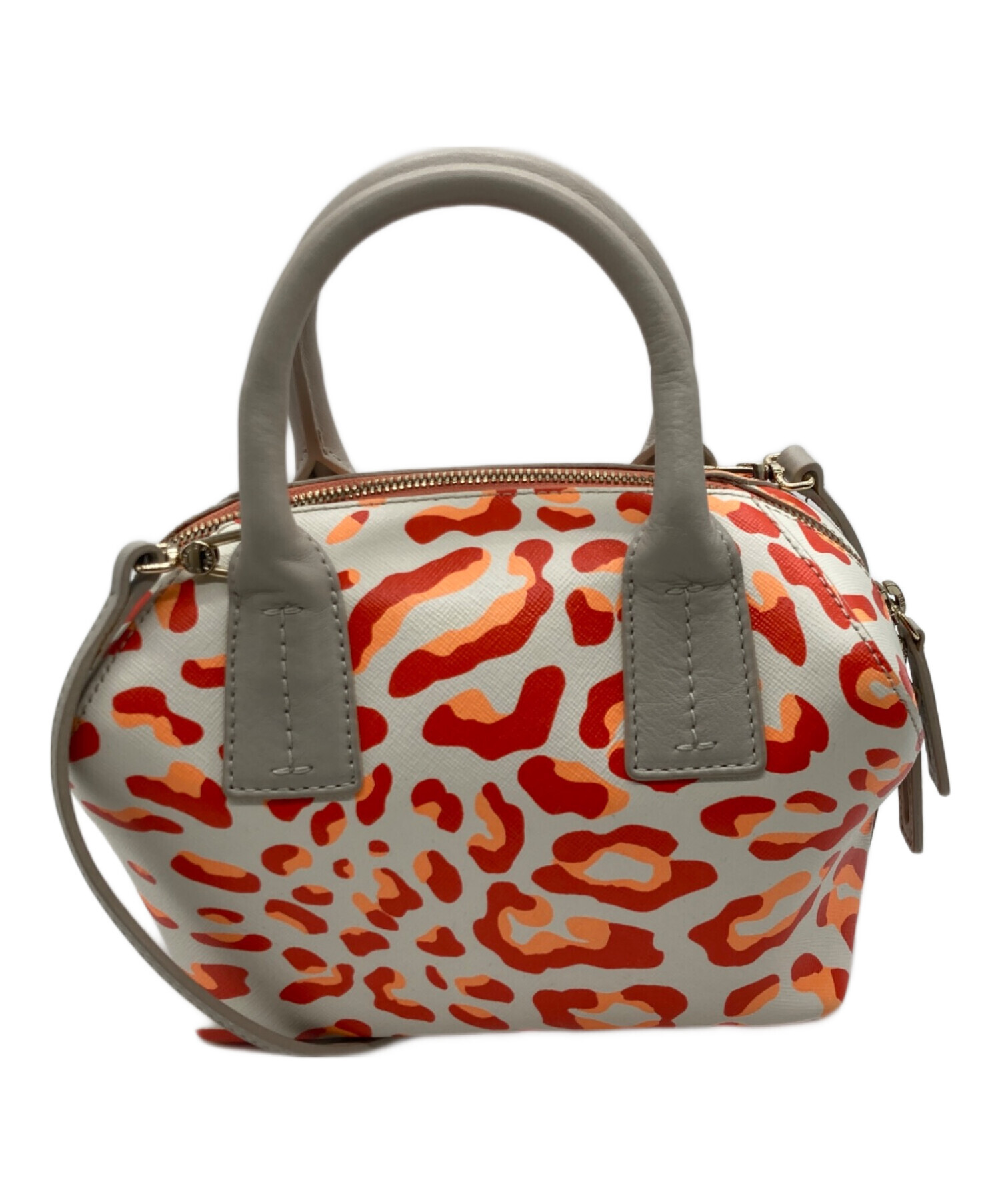 中古・古着通販】FURLA (フルラ) ミニボストンバッグ ベージュ 