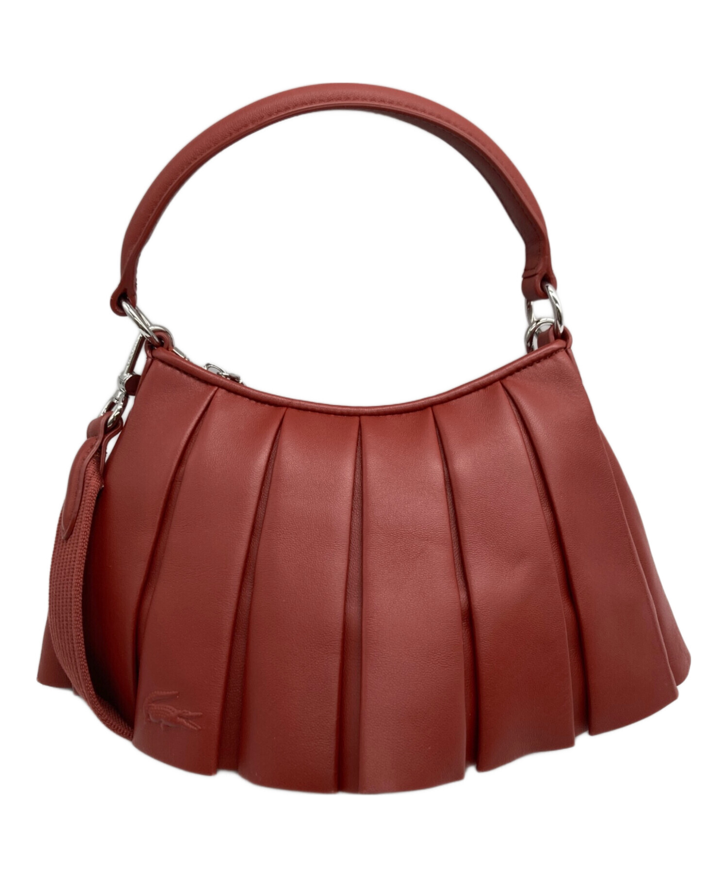 中古・古着通販】LACOSTE (ラコステ) テニススカートラムレザーバッグ