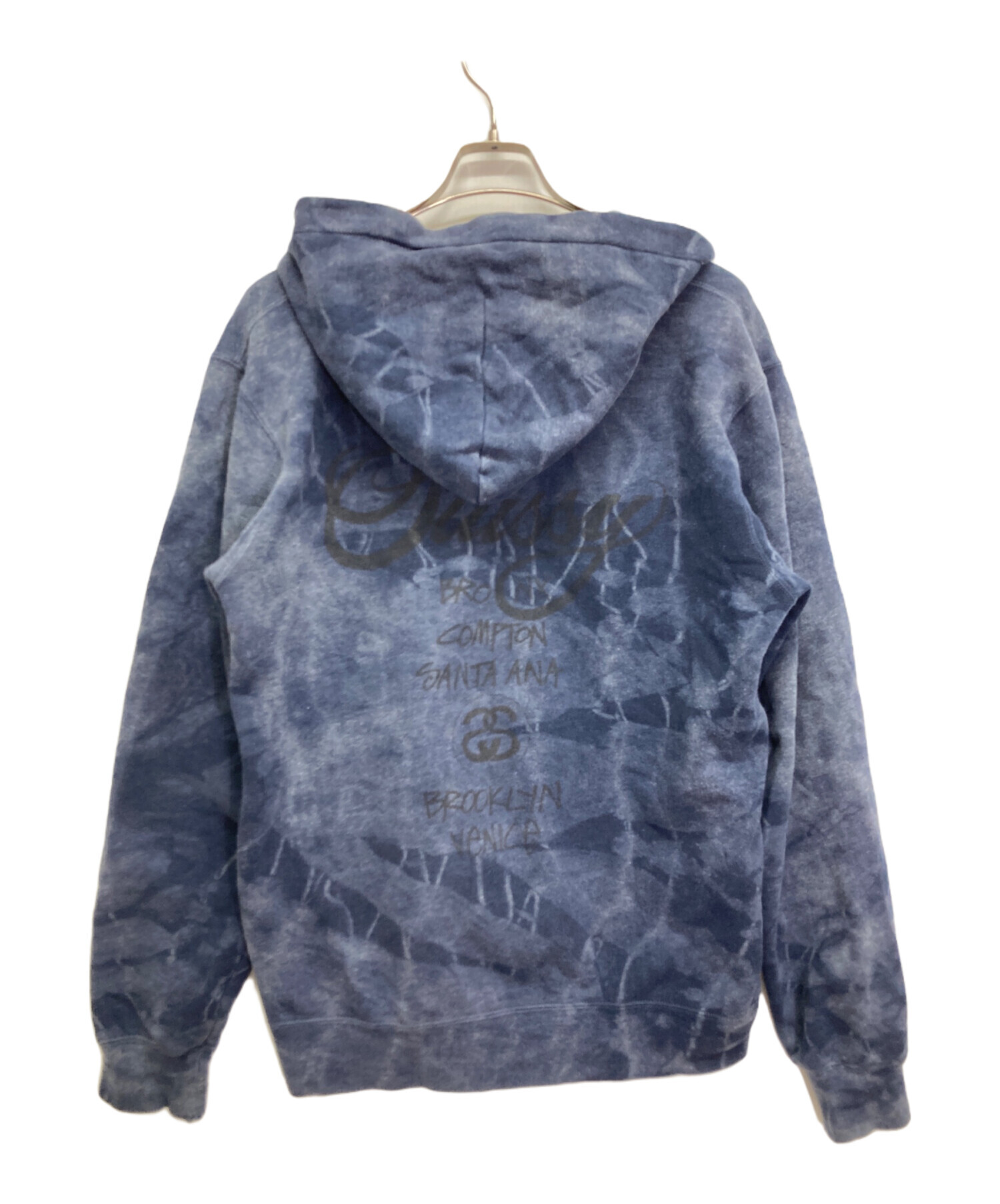 中古・古着通販】stussy (ステューシー) タイダイジップパーカー 