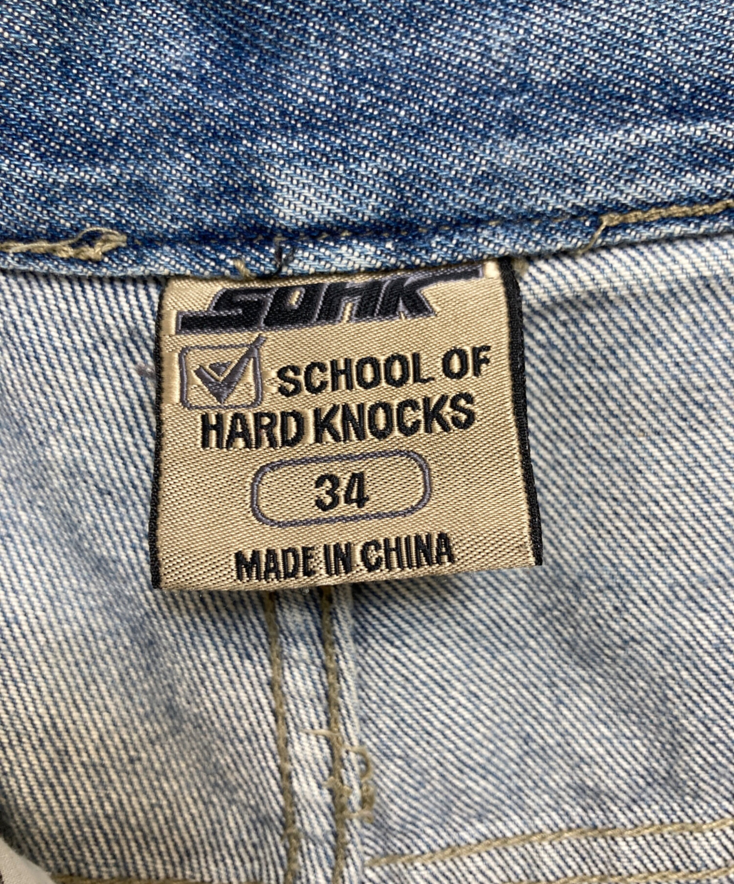 SOHK ショック デニム ハーフパンツ SOHK ショック SCHOOL OF HARD 