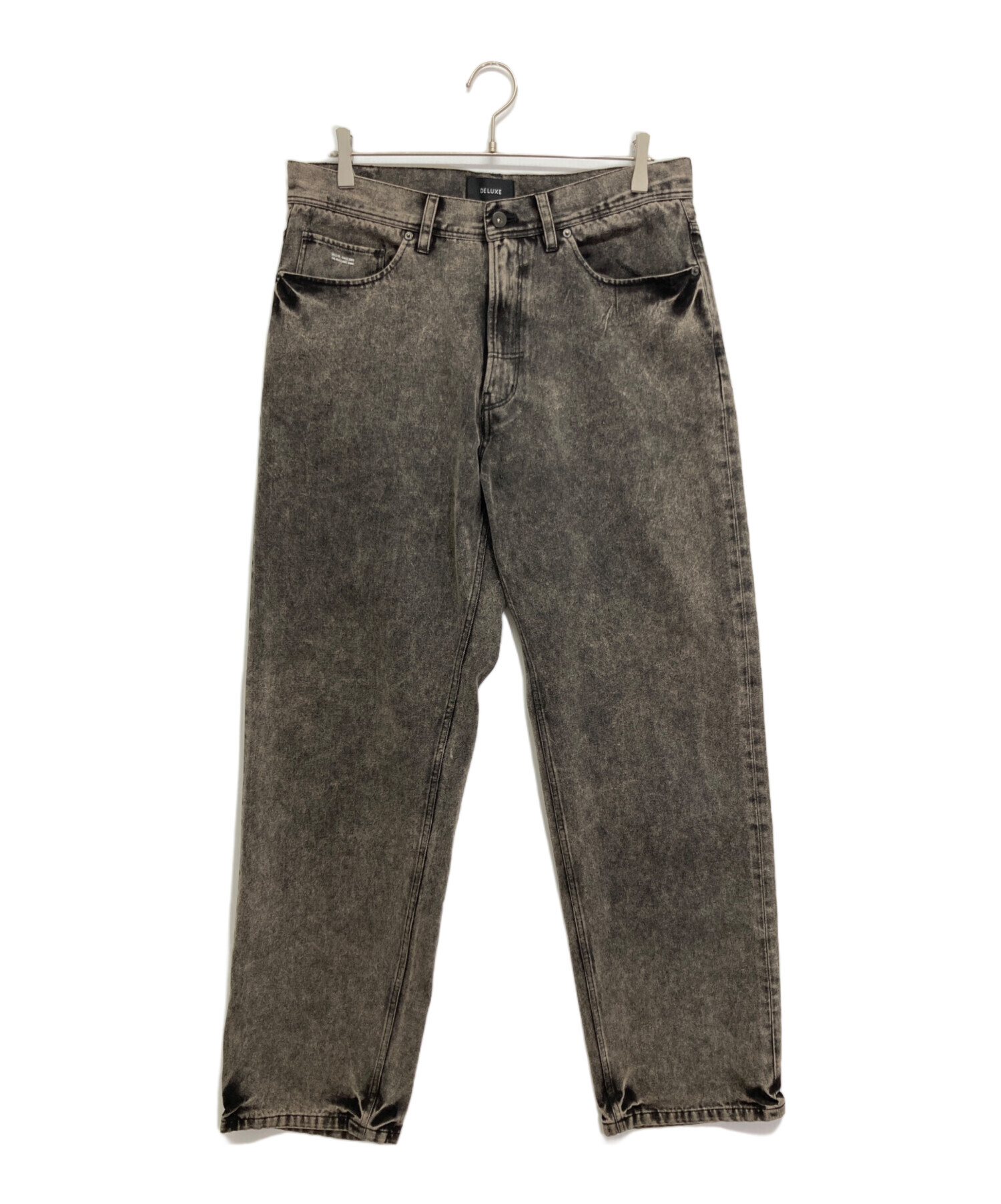 中古・古着通販】Deluxe (デラックス) デニムパンツ ブラック サイズ:L 