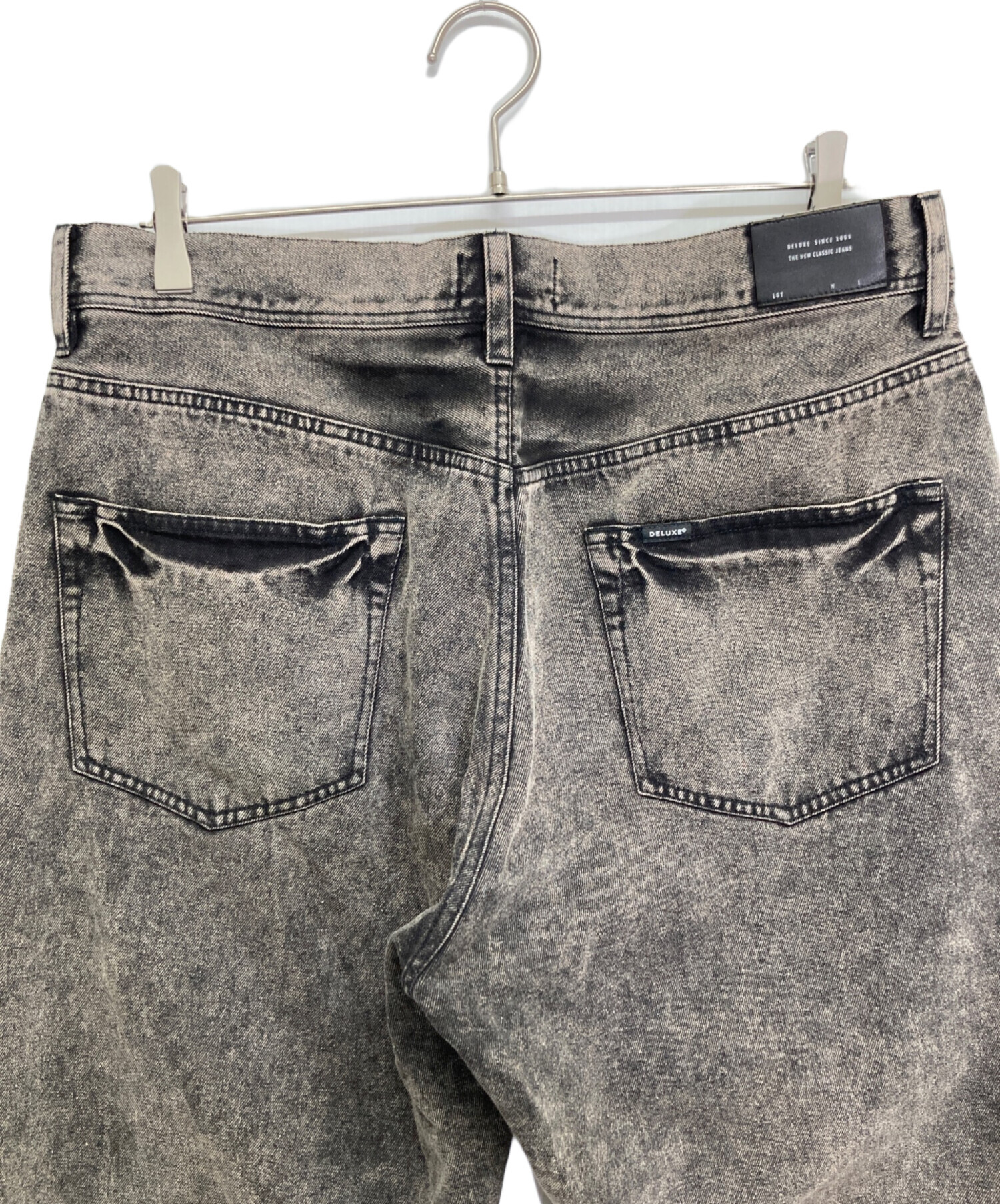中古・古着通販】Deluxe (デラックス) デニムパンツ ブラック サイズ:L 