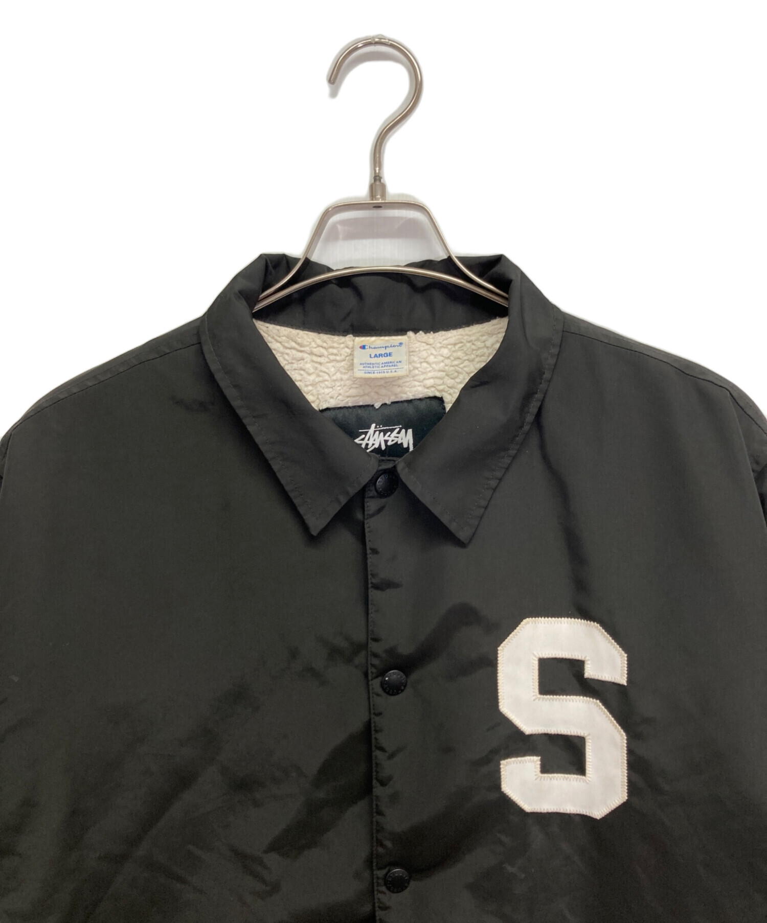 中古・古着通販】stussy (ステューシー) 裏ボアコーチジャケット