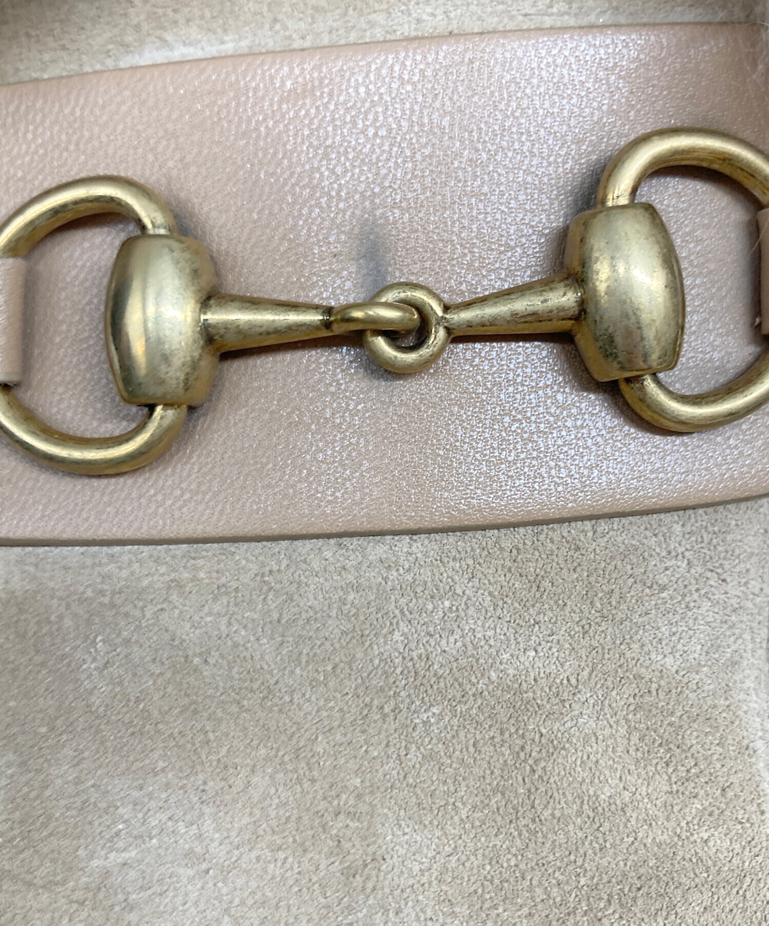 中古・古着通販】GUCCI (グッチ) HAHAHA BOOTS ベージュ サイズ:24 