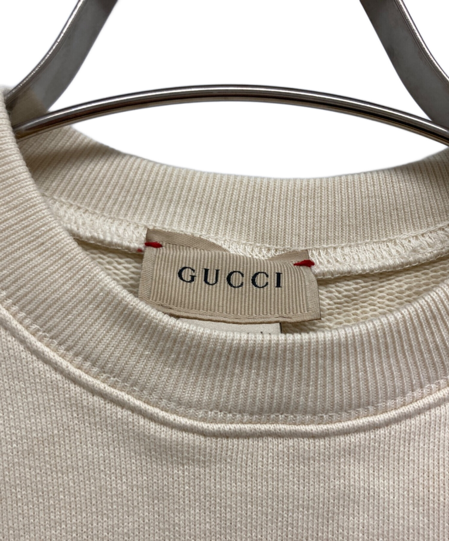 中古・古着通販】GUCCI (グッチ) スウェット ベージュ サイズ:4（110
