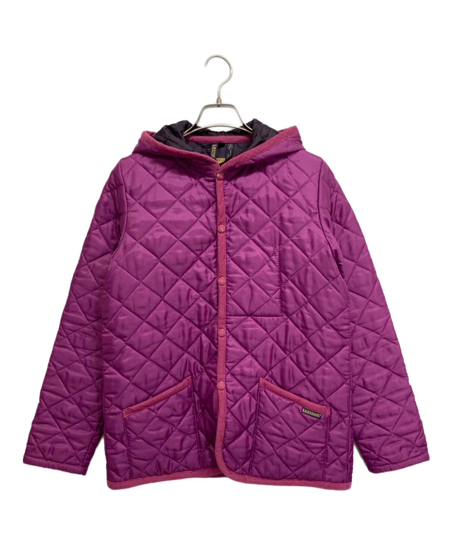 中古・古着通販】LAVENHAM (ラベンハム) フード付きキルティング 
