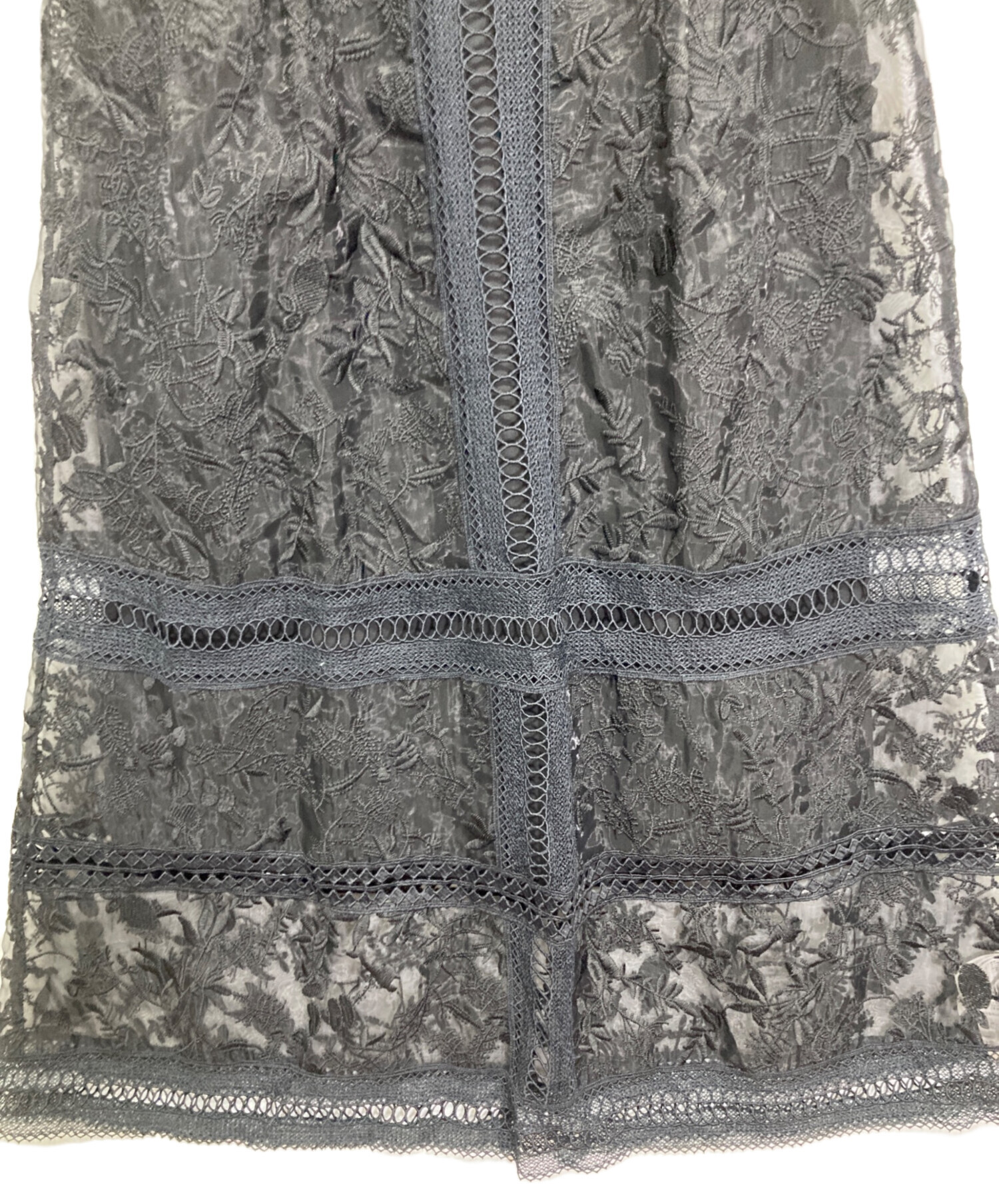 中古・古着通販】FRAY ID (フレイ アイディー) オーガンジーレース