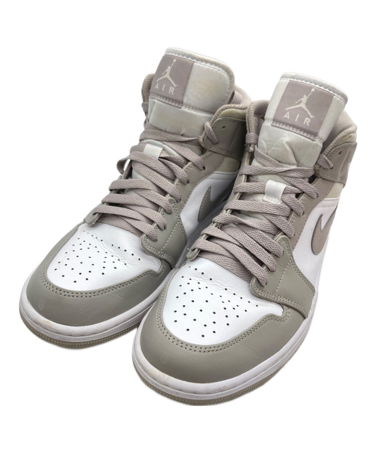 中古・古着通販】NIKE (ナイキ) air jordan 1 mid linen ホワイト 