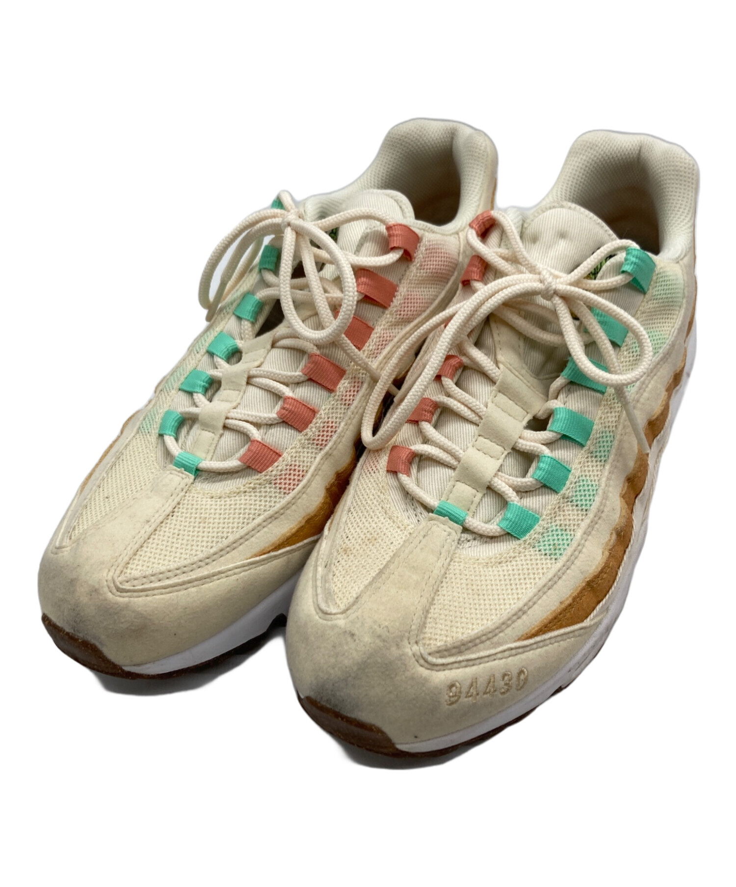 中古・古着通販】NIKE (ナイキ) AIR MAX 95 ベージュ サイズ:27.5 