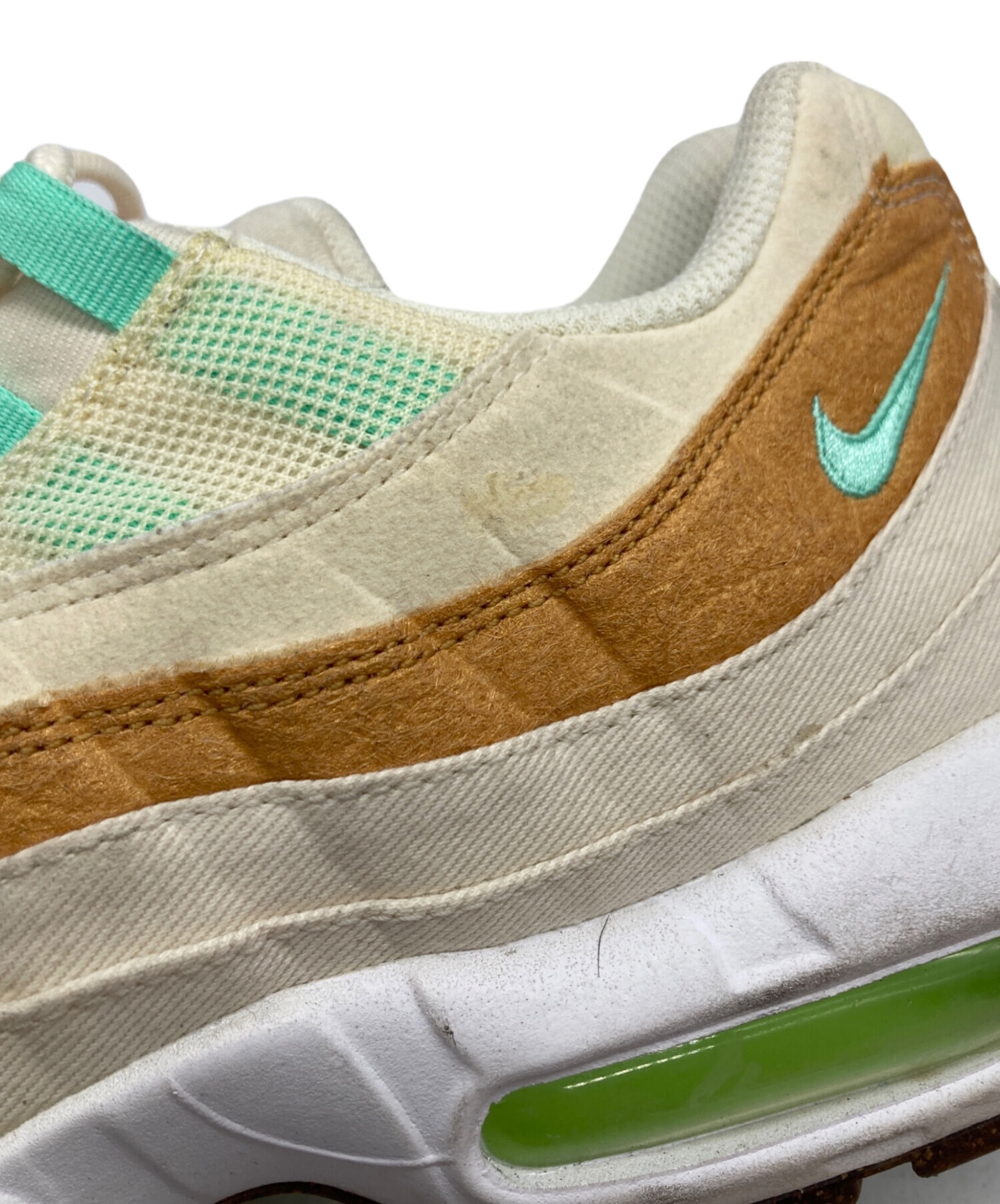 中古・古着通販】NIKE (ナイキ) AIR MAX 95 ベージュ サイズ:27.5 