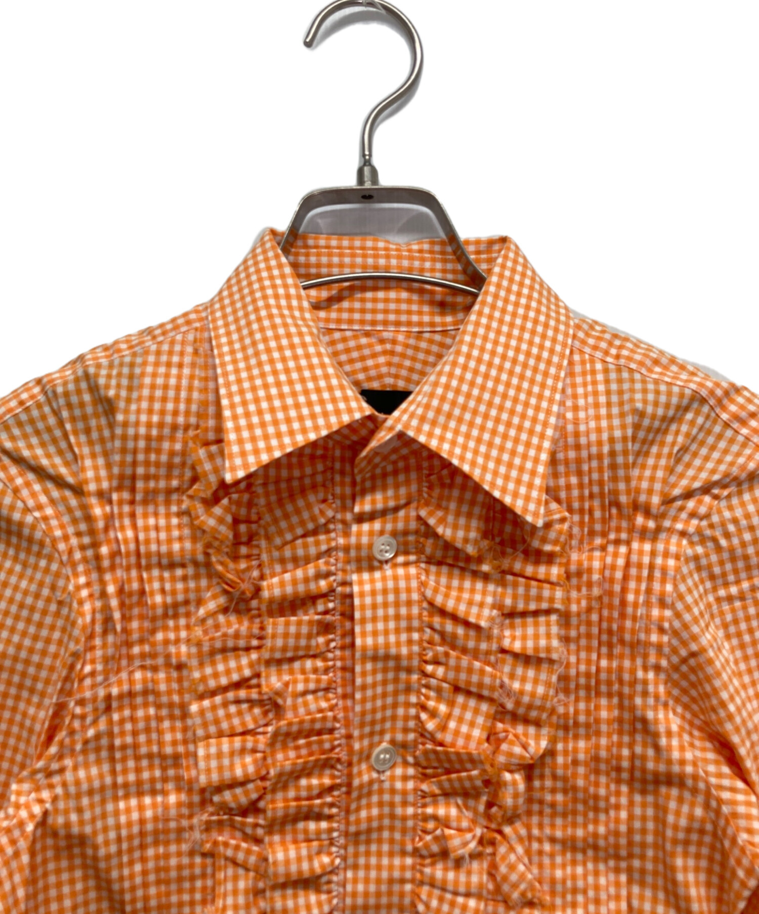 tricot COMME des GARCONS ギャルソン フリルブラウス 中古・古着通販】tricot COMME des GARCONS (トリココムデギャルソン