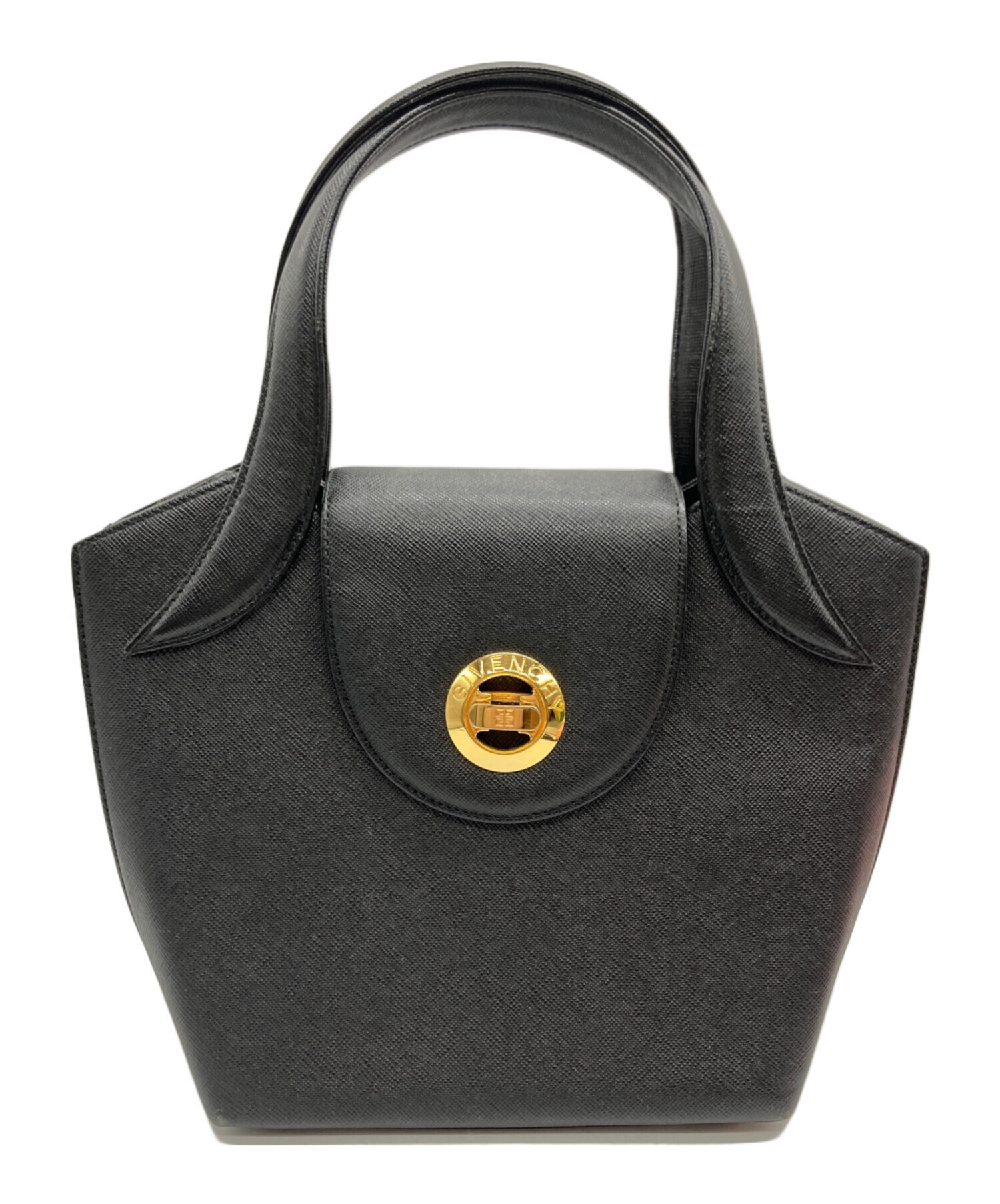 中古・古着通販】GIVENCHY (ジバンシィ) ターンロックハンドバッグ 