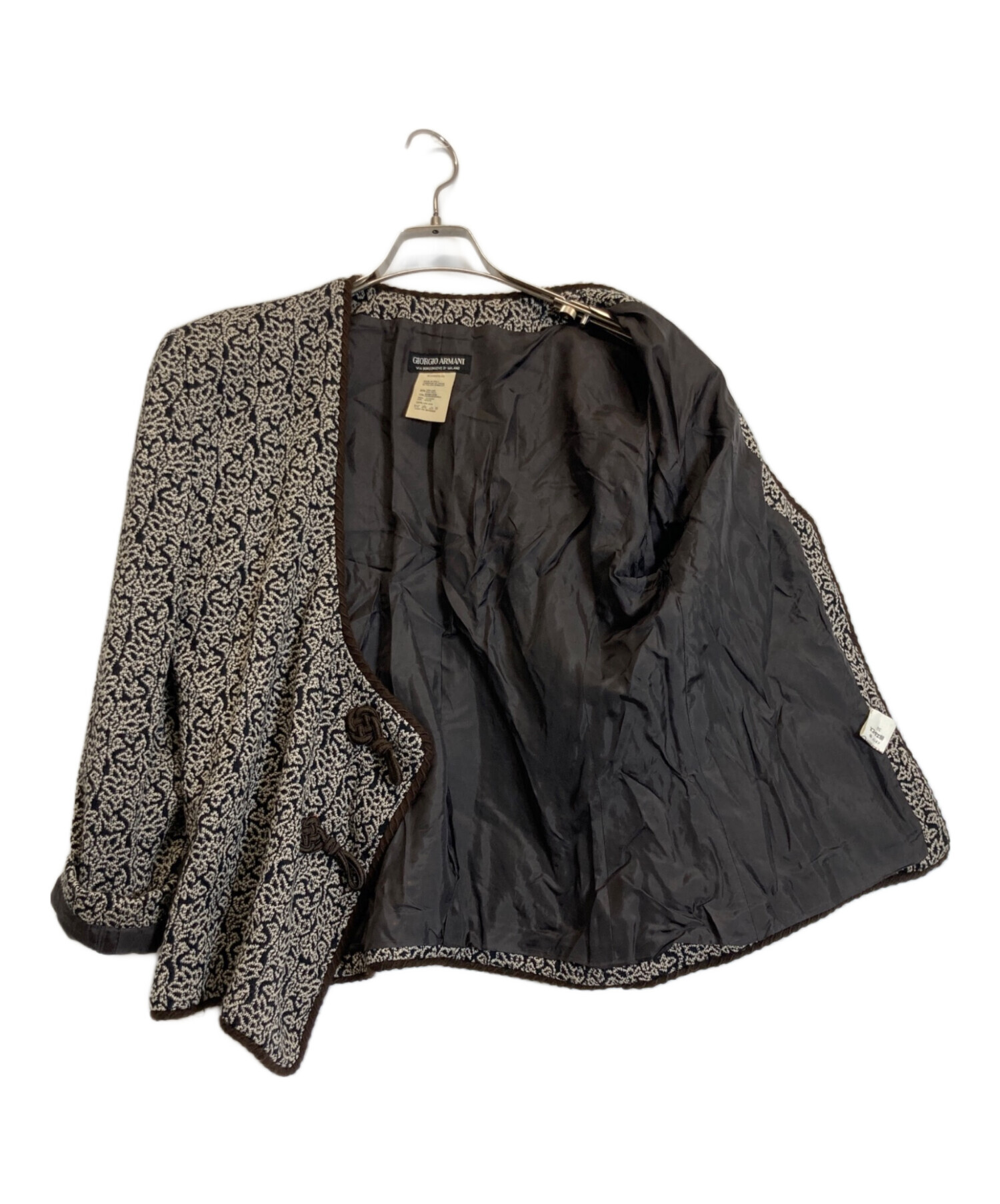 Giorgio Armani ベージュ テーラードジャケット 42 Giorgio Armani ベージュ テーラードジャケット 42 Giorgio Armani