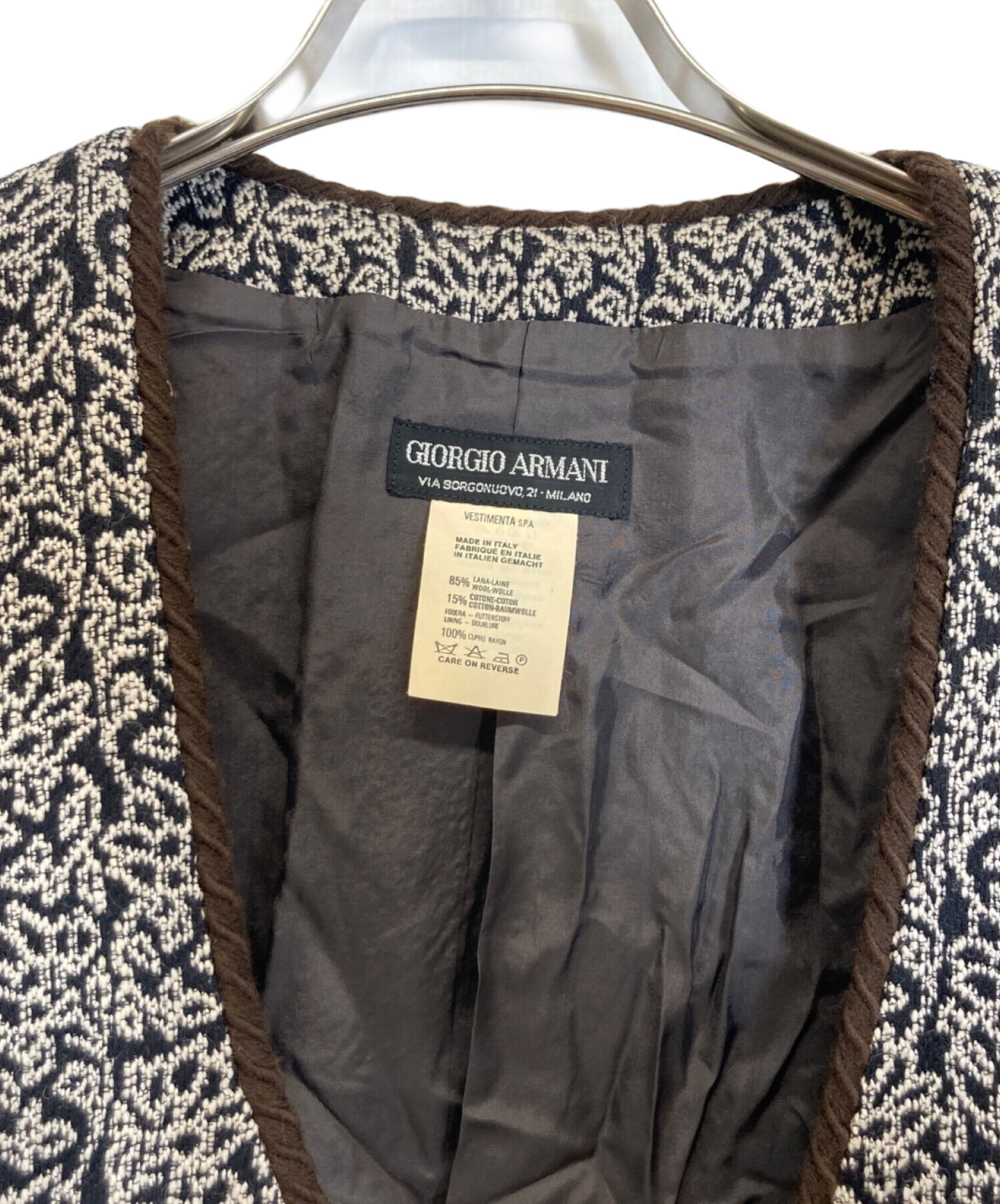 中古・古着通販】GIORGIO ARMANI (ジョルジョアルマーニ) ジャケット