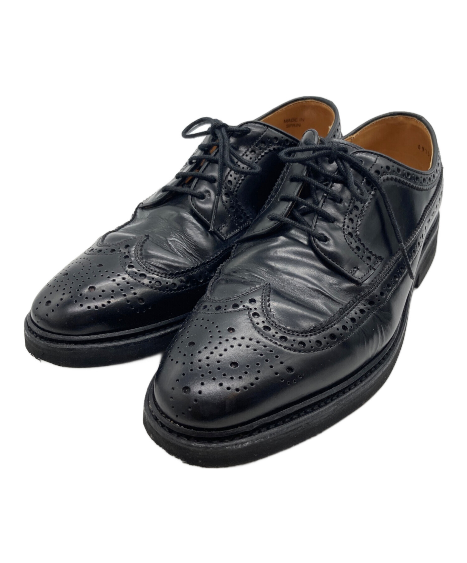 バーウィック 5278 ウイングチップ 黒 ビジネスシューズ vibram バーウィック 5278 ウイングチップ 黒 ビジネスシューズ vibram