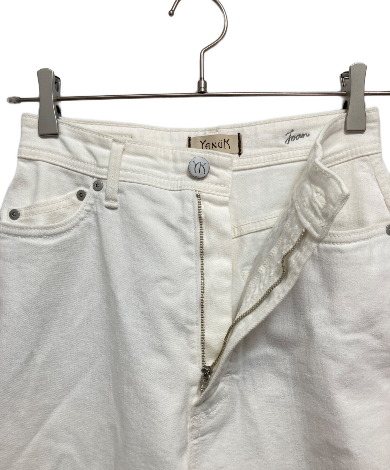 中古・古着通販】YANUK (ヤヌーク) ルーズストレートデニムパンツ