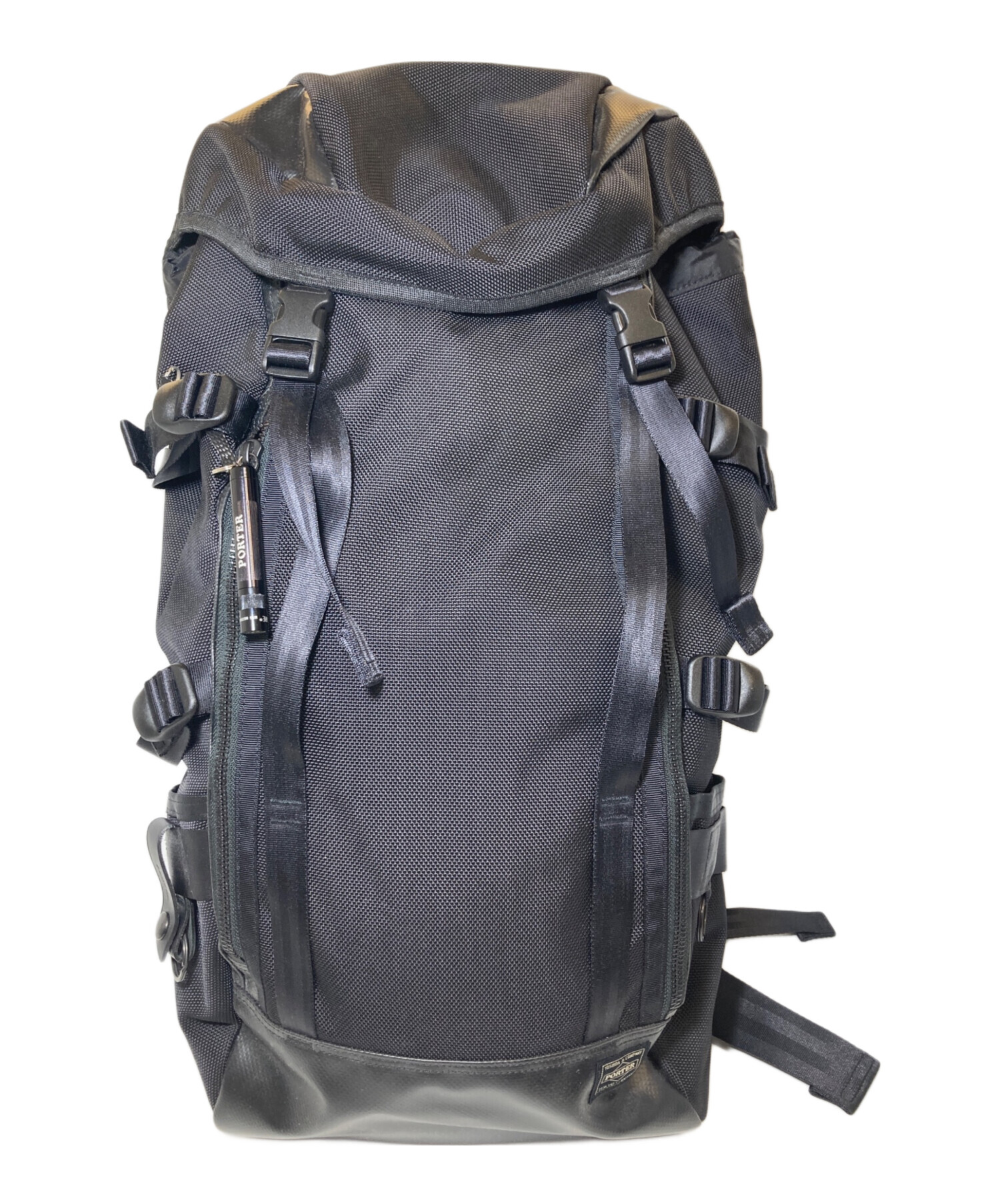 中古・古着通販】PORTER (ポーター) HEAT リュック ブラック｜ブランド 