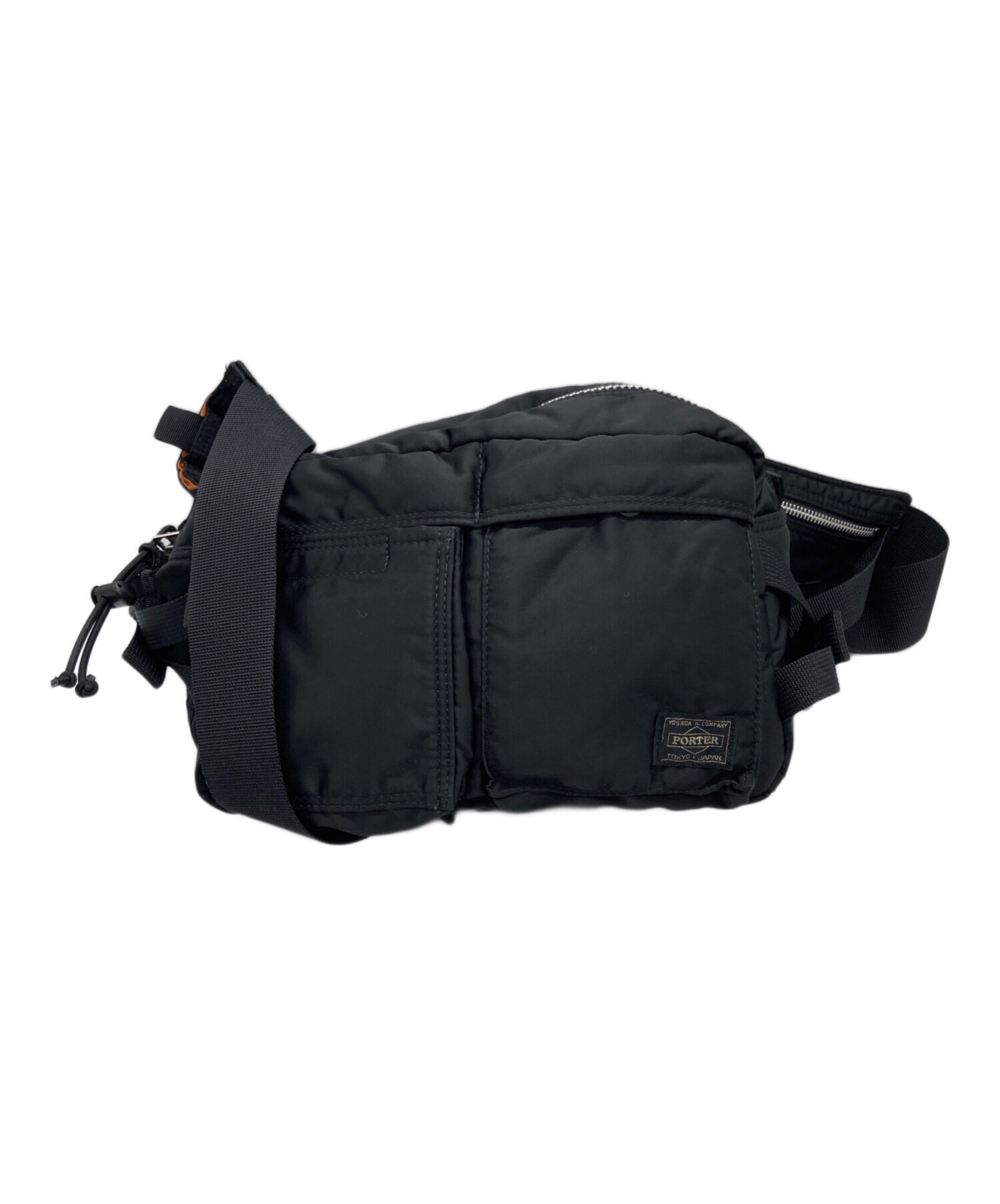 ポーター タンカー ウェストバック 黒 ブラック PORTER PORTER - 美品 