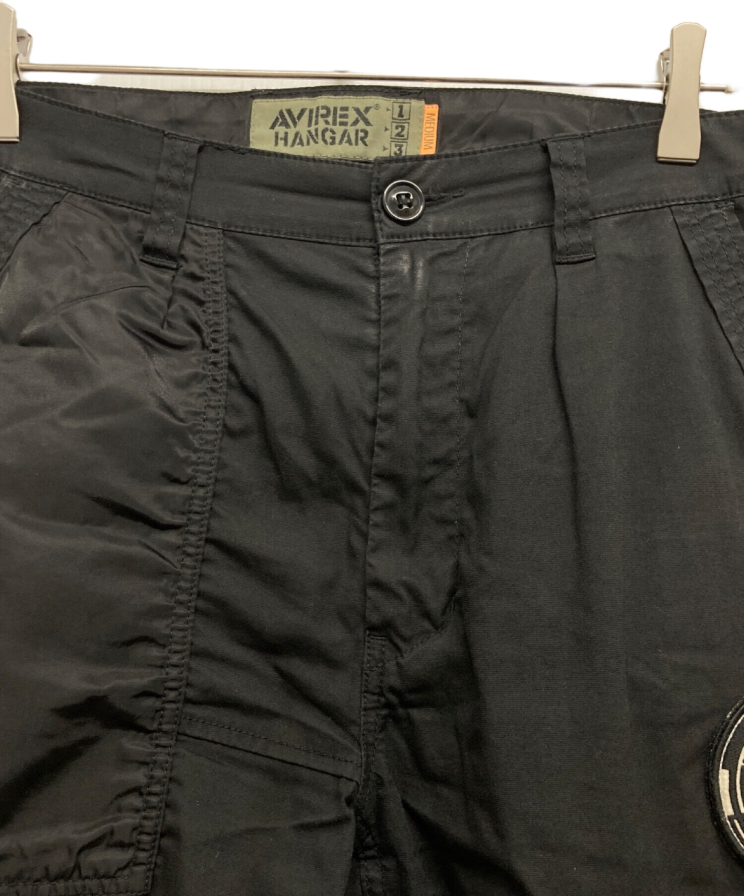 中古・古着通販】AVIREX (アヴィレックス) COMBI HELI PANT ブラック