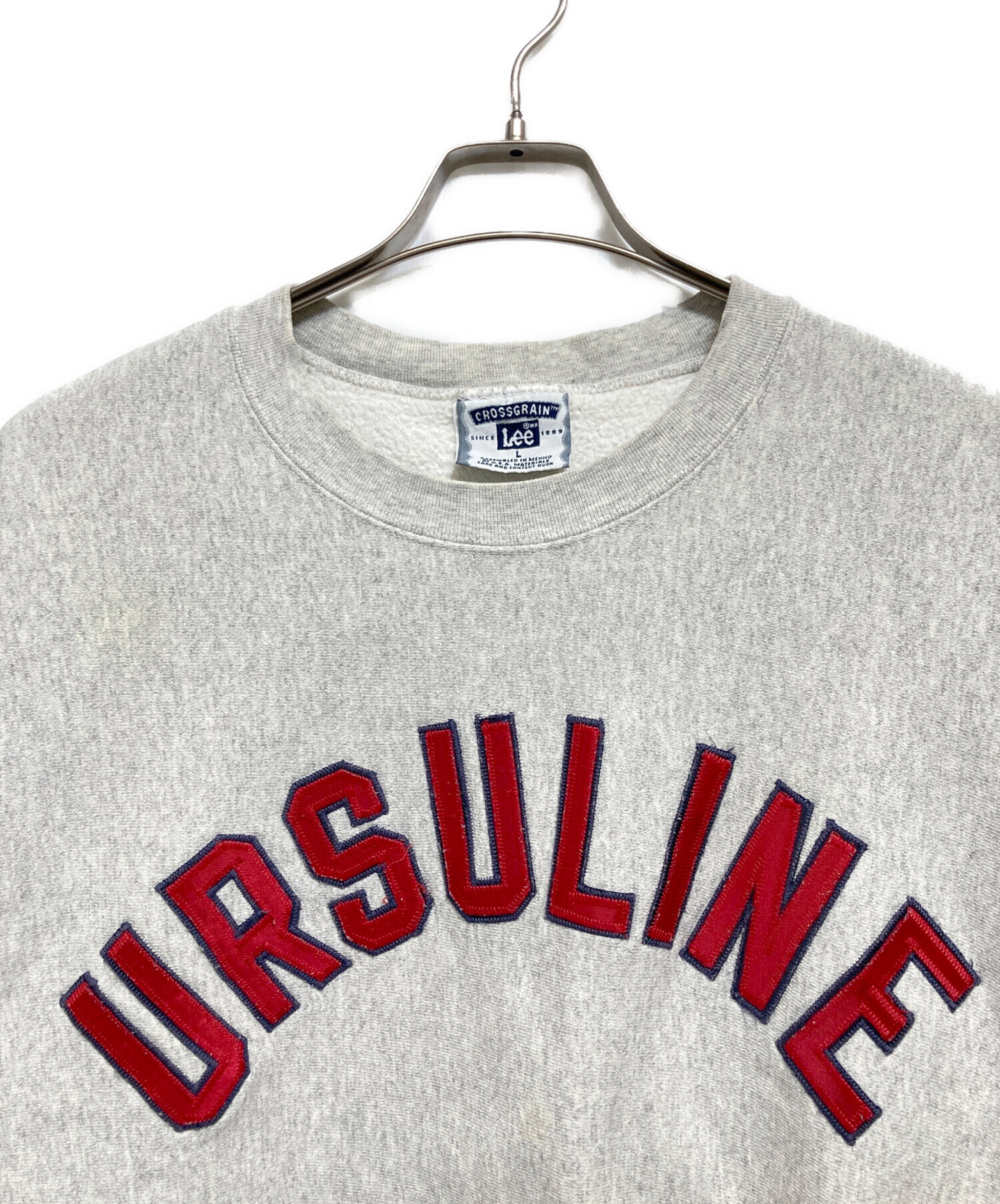 中古・古着通販】LEE (リー) スウェット グレー サイズ:L｜ブランド