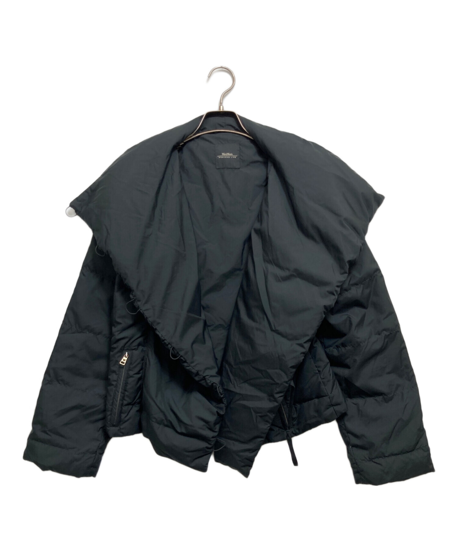 ヒマ様 MaxMara ウィークエンド 黒 ダウンジャケット ヒマ様 MaxMara