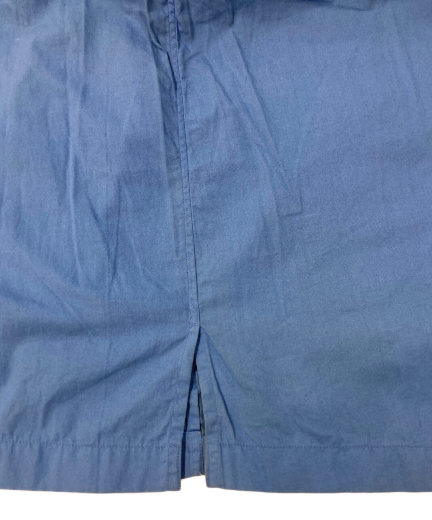 中古・古着通販】ISSEY MIYAKE (イッセイミヤケ) 半袖シャツ ブルー