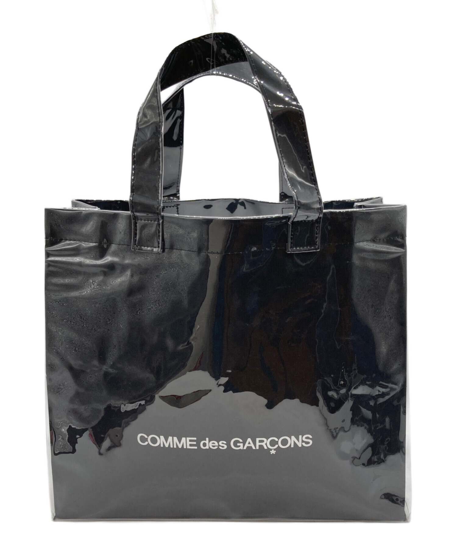 【vv 】COMME des GARCONS オリジナルハンドバッグ 中古・古着通販】COMME des GARCONS (コムデギャルソン) PVC KRAFT