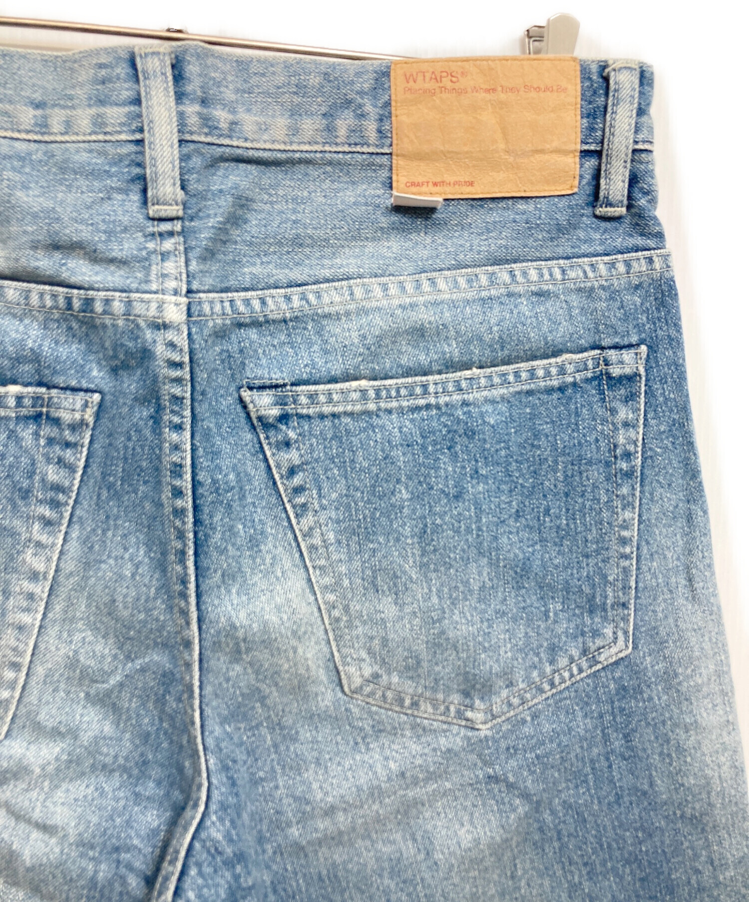 中古・古着通販】WTAPS (ダブルタップス) デニムパンツ インディゴ