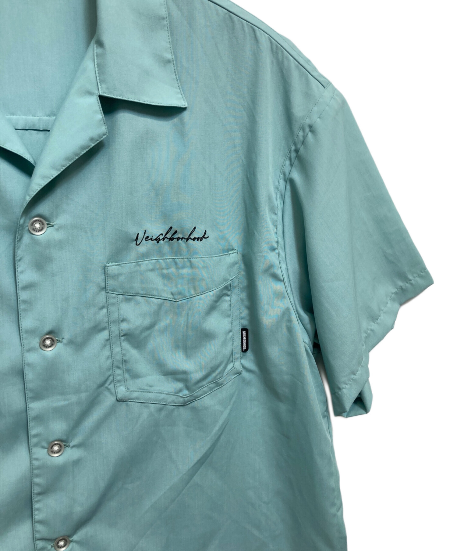 中古・古着通販】NEIGHBORHOOD (ネイバーフッド) 半袖シャツ ブルー