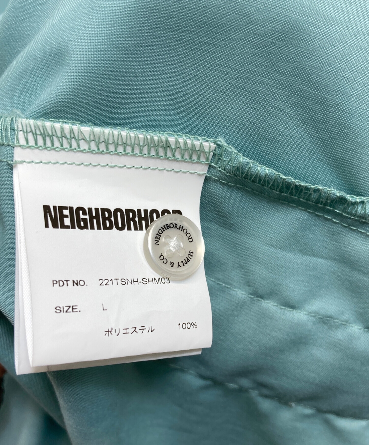 中古・古着通販】NEIGHBORHOOD (ネイバーフッド) 半袖シャツ ブルー