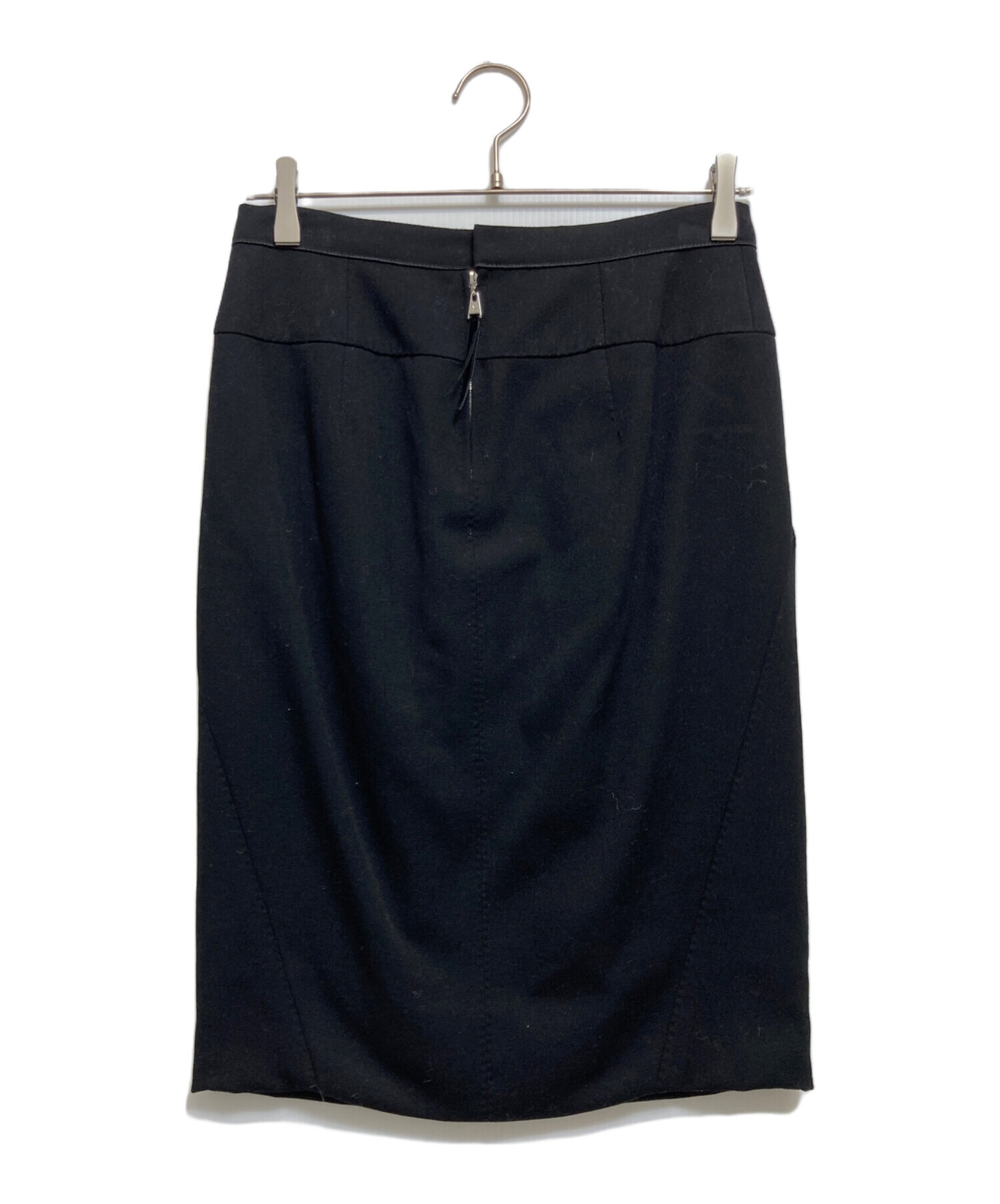 スカート LOUIS VUITTON 38 LOUIS ファッション LOUIS VUITTON ブラックスカート 38