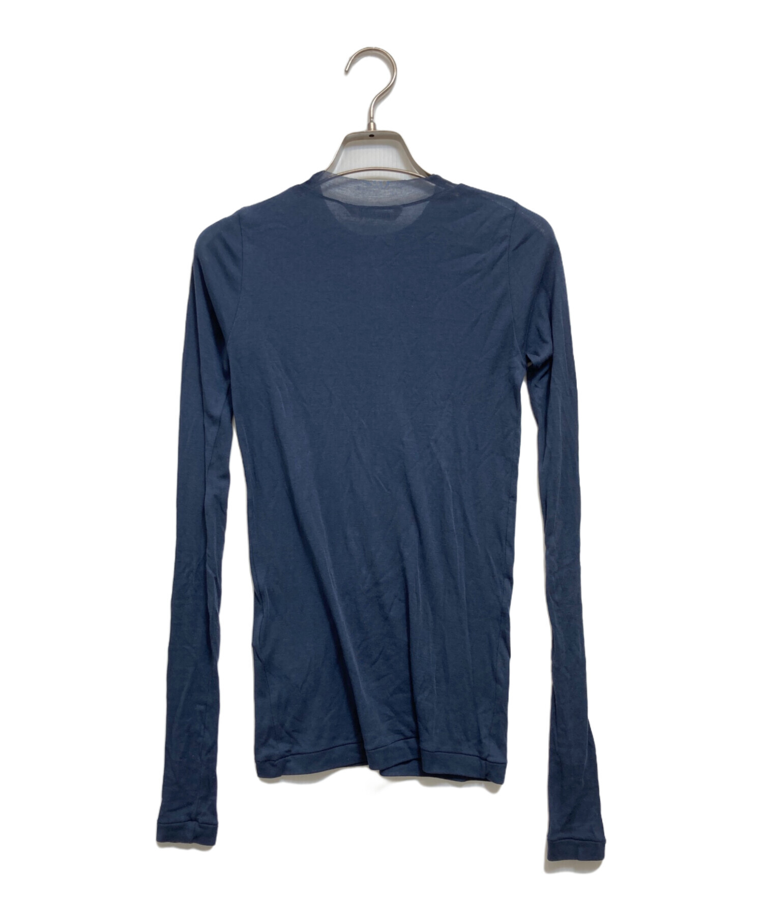 中古・古着通販】AURALEE (オーラリー) HIGH GAUGE SHEER RIB L/S TEE